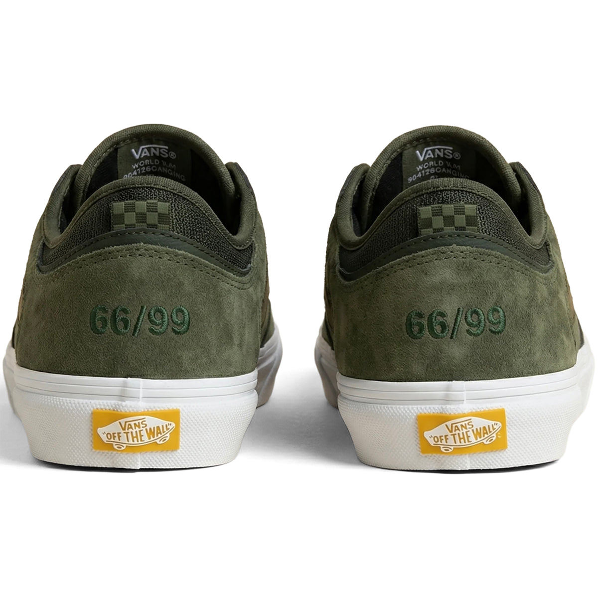 Vans Skate Rowley Shoes Camo Mossy Olive
