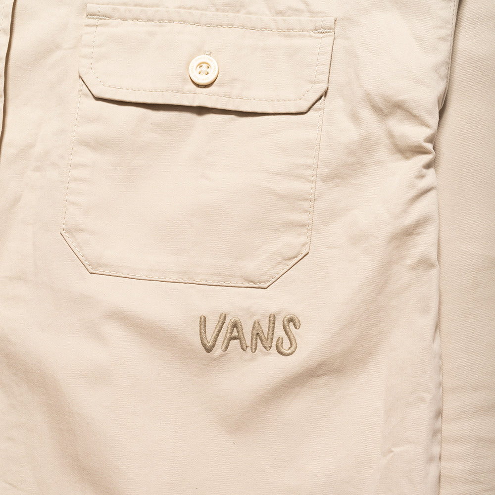 Vans Lonely For You Helena Long Shacket Antique White
