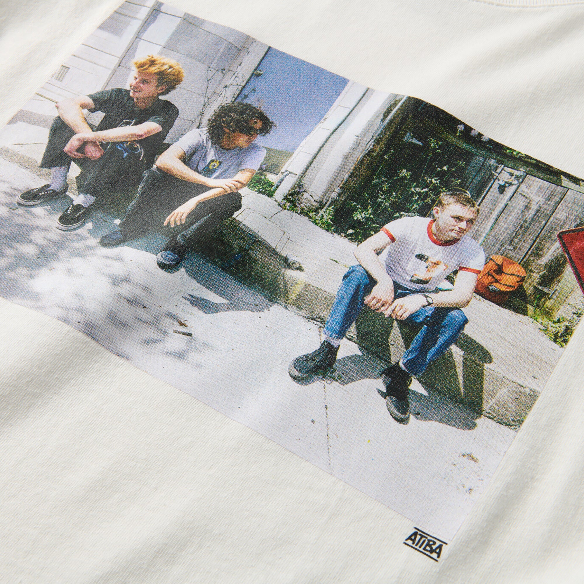 Vans Skate Atiba Haze Curb Crew Tee White