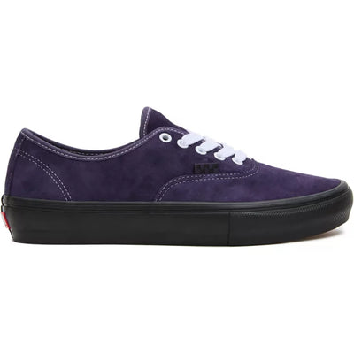 Vans Skate Authentic Shoes Pig Suede Dark Purple/Black
