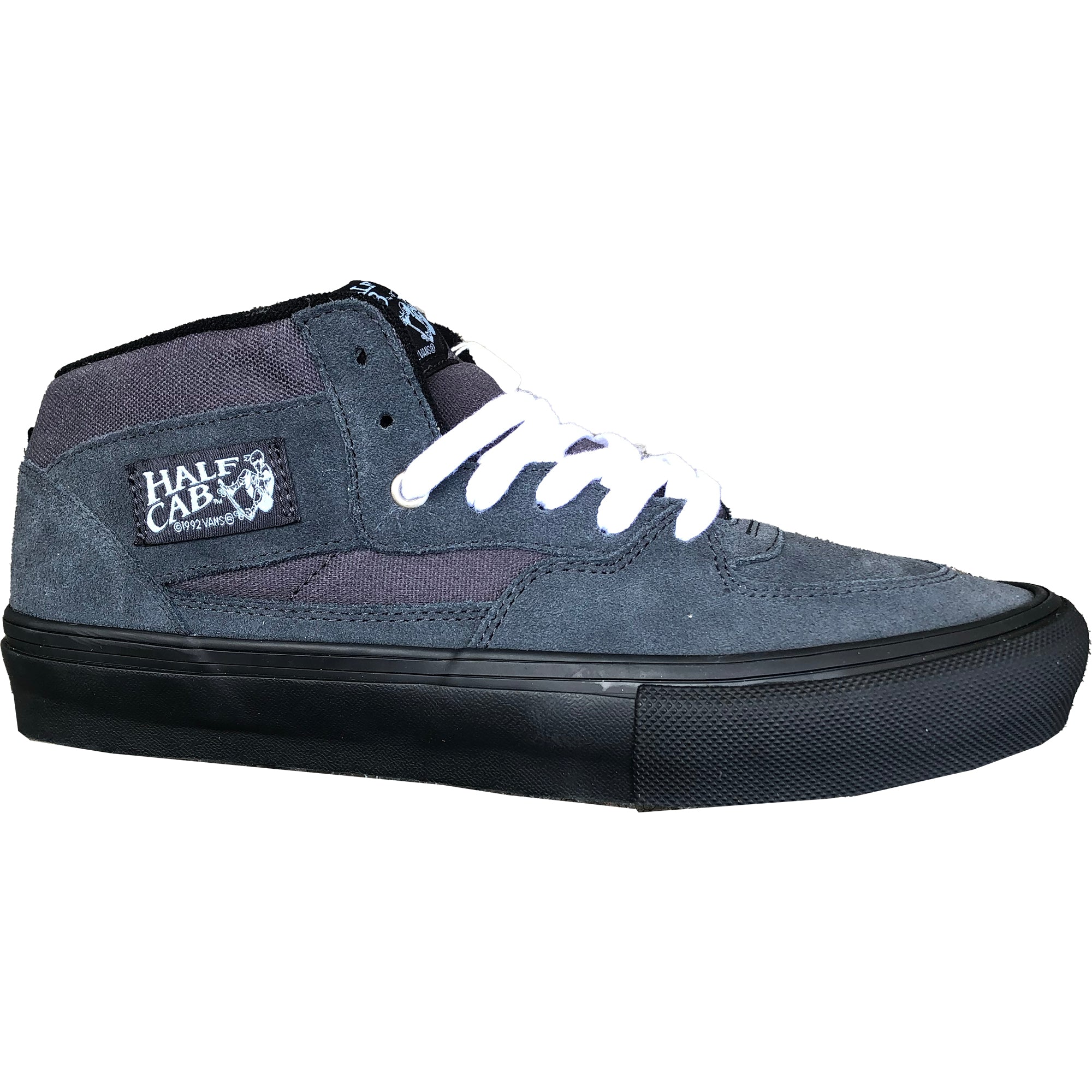 Vans Skate Half Cab Shoes Charcoal Grey/Black