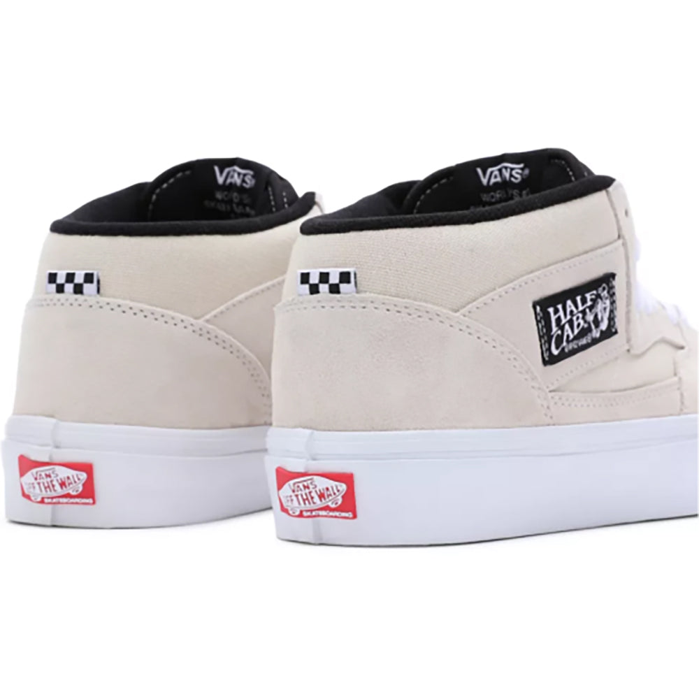 Vans Skate Half Cab Shoes White/Black