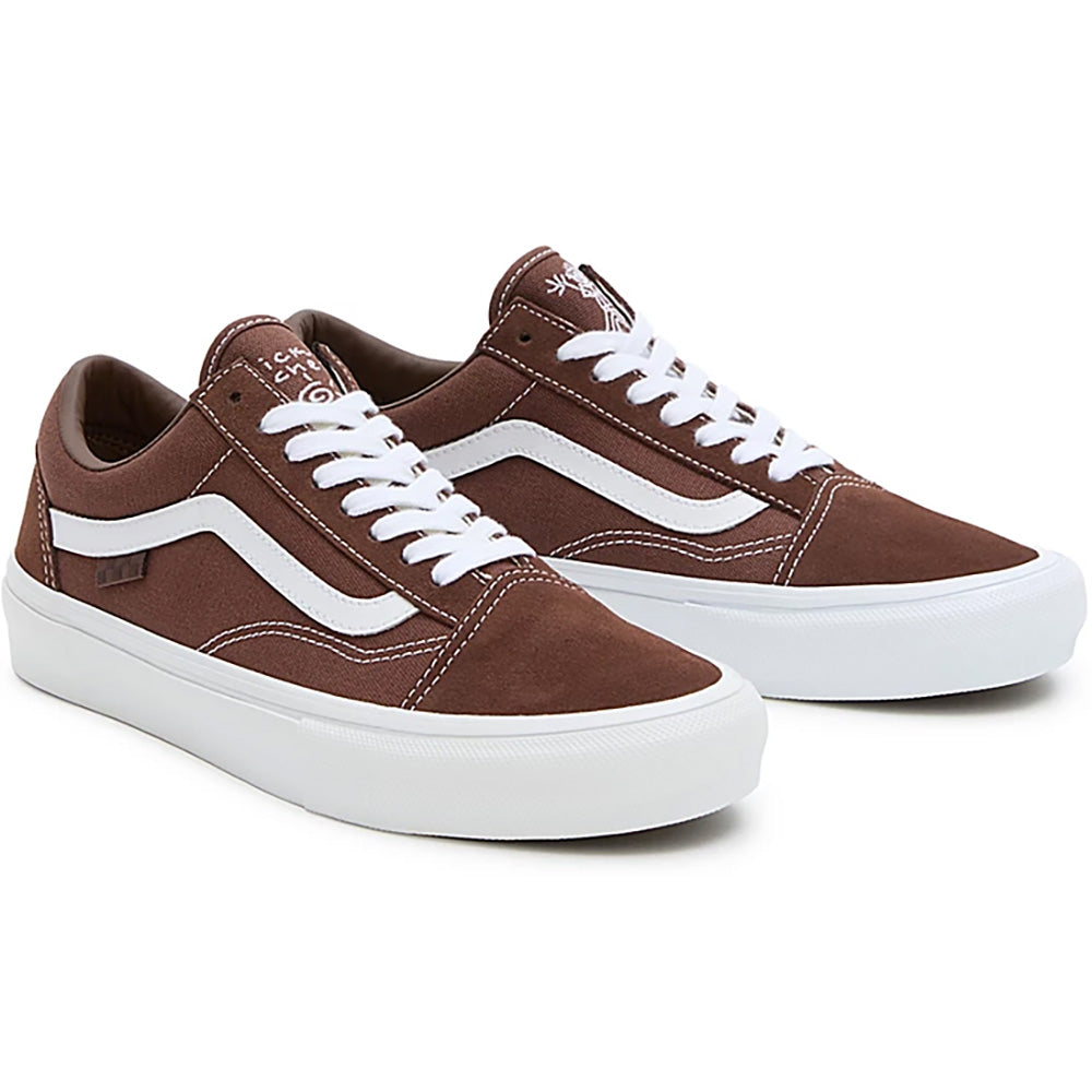 Vans Skate Old Skool x Nick Michel Shoes Brown/White