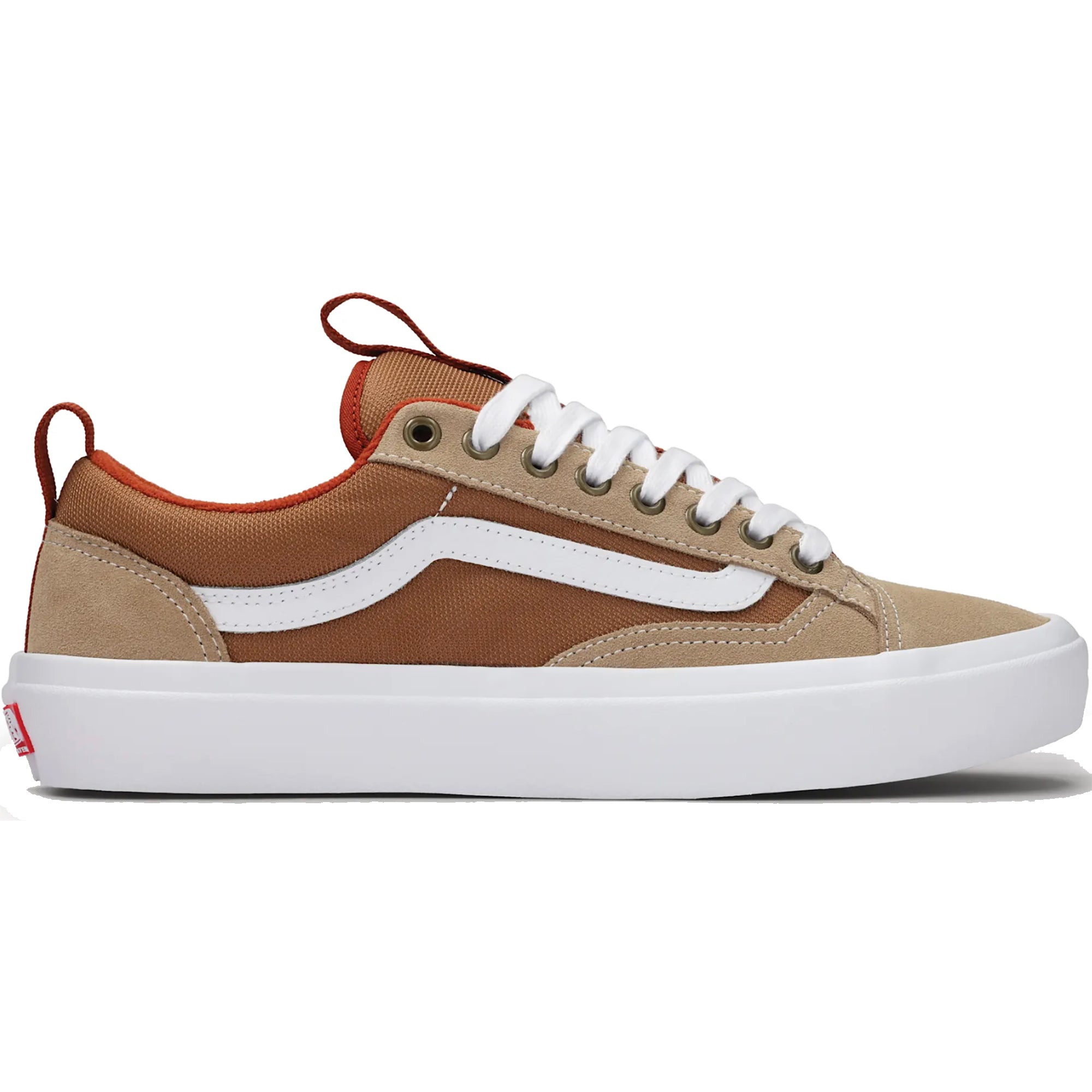 Vans Skate Premium Old Skool 36+ Shoes Khaki/Burnt Orange