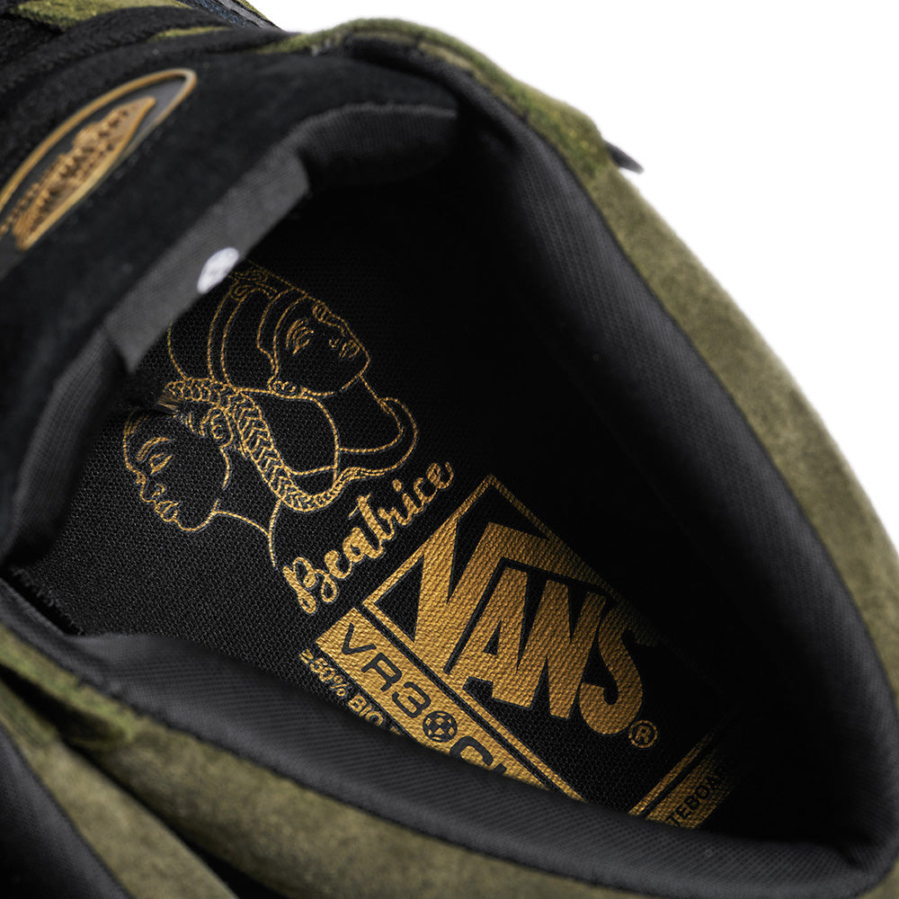 Vans Zahba Mid Beatrice Domond Shoes Dark Olive