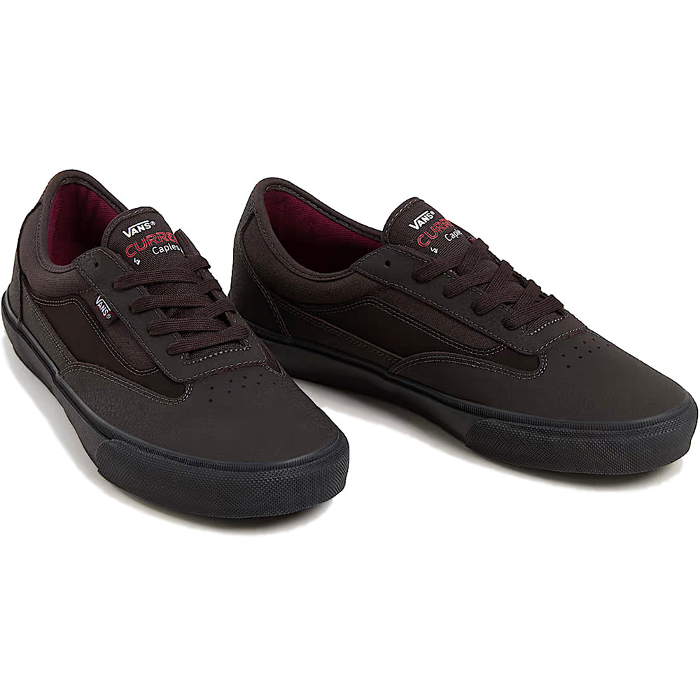 Vans Curren Caples Shoes Dark Brown