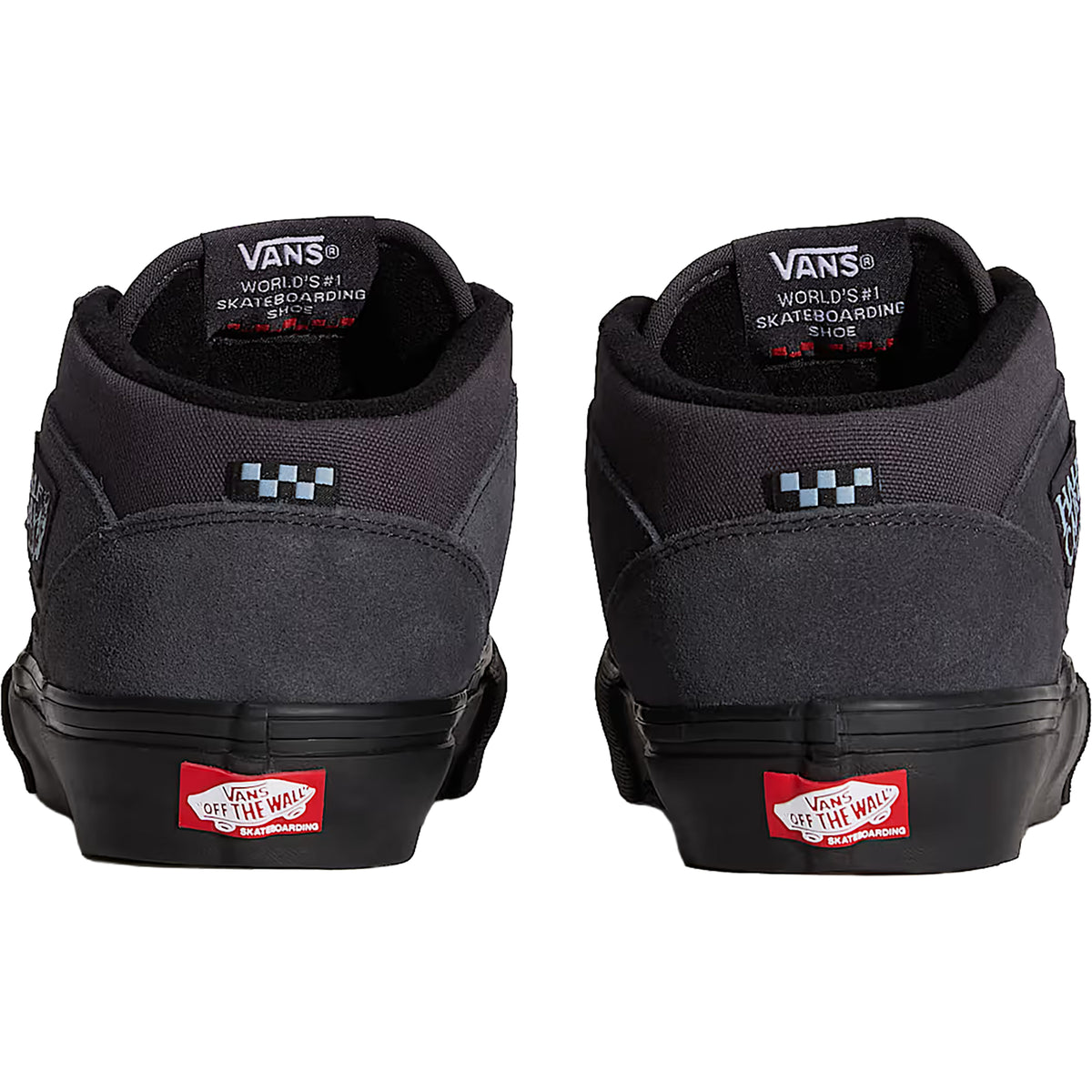 Vans Skate Half Cab Shoes Charcoal Grey/Black