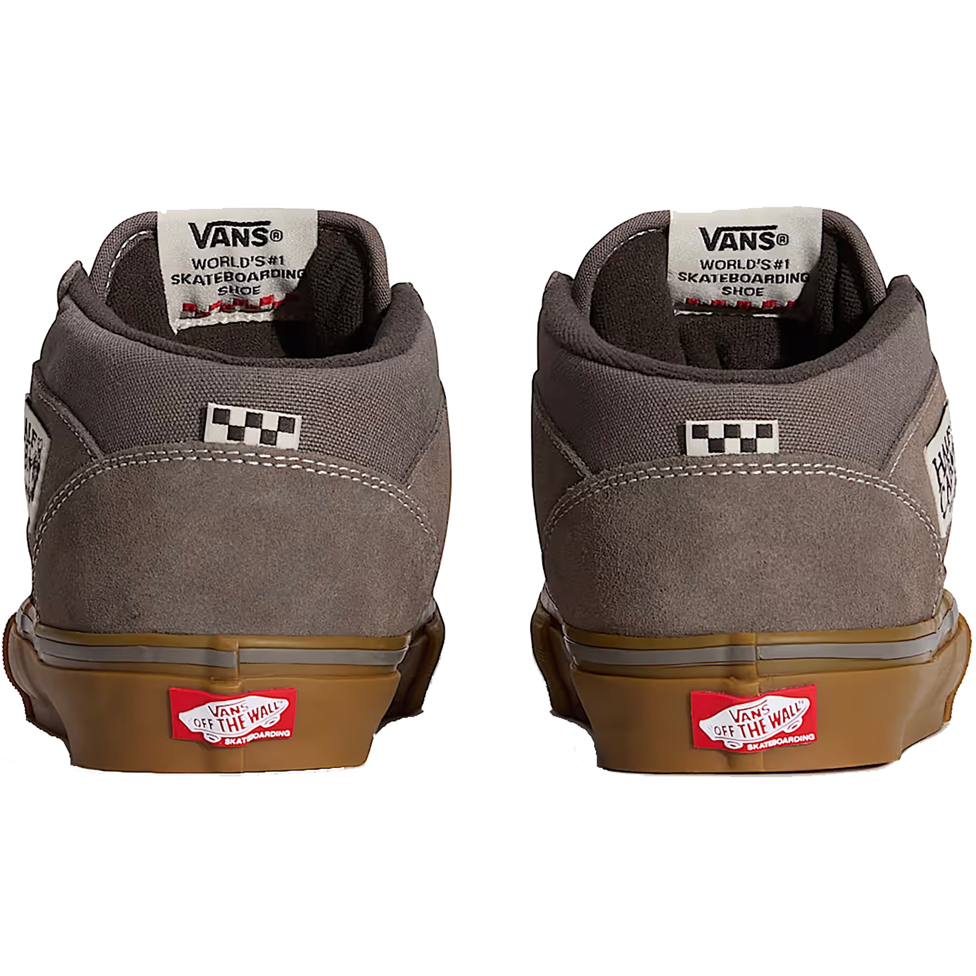 Vans Skate Half Cab Shoes Walnut/Gum