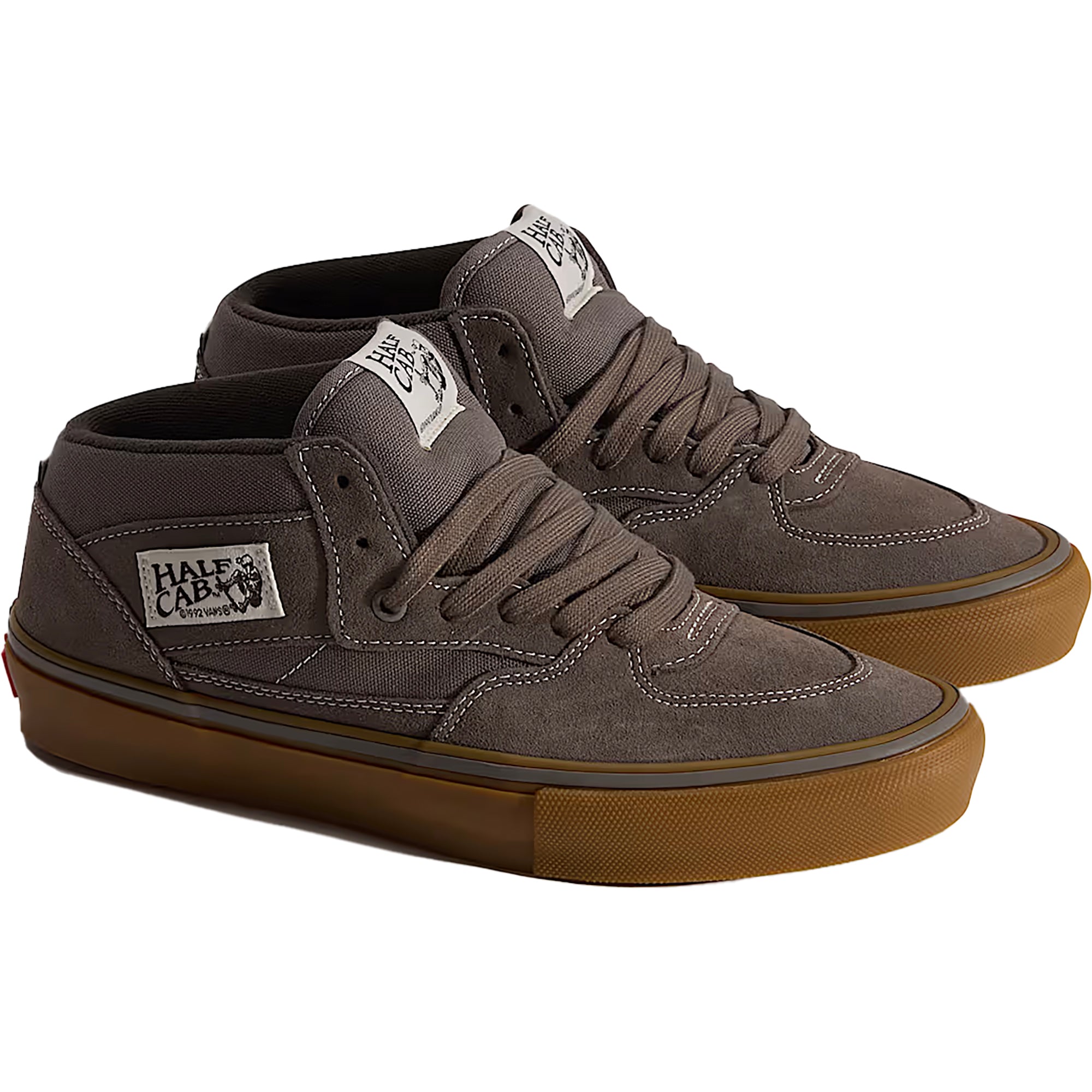 Vans Skate Half Cab Shoes Walnut/Gum