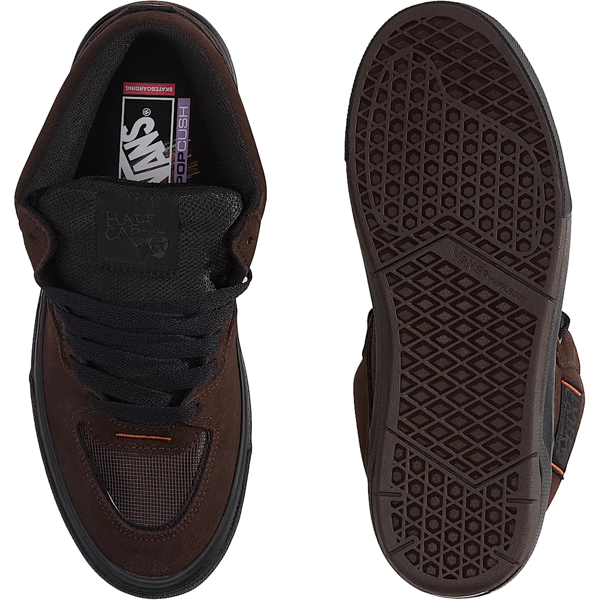 Vans Skate Half Cab WaffleCup Dick Rizzo Shoes Brown/Black