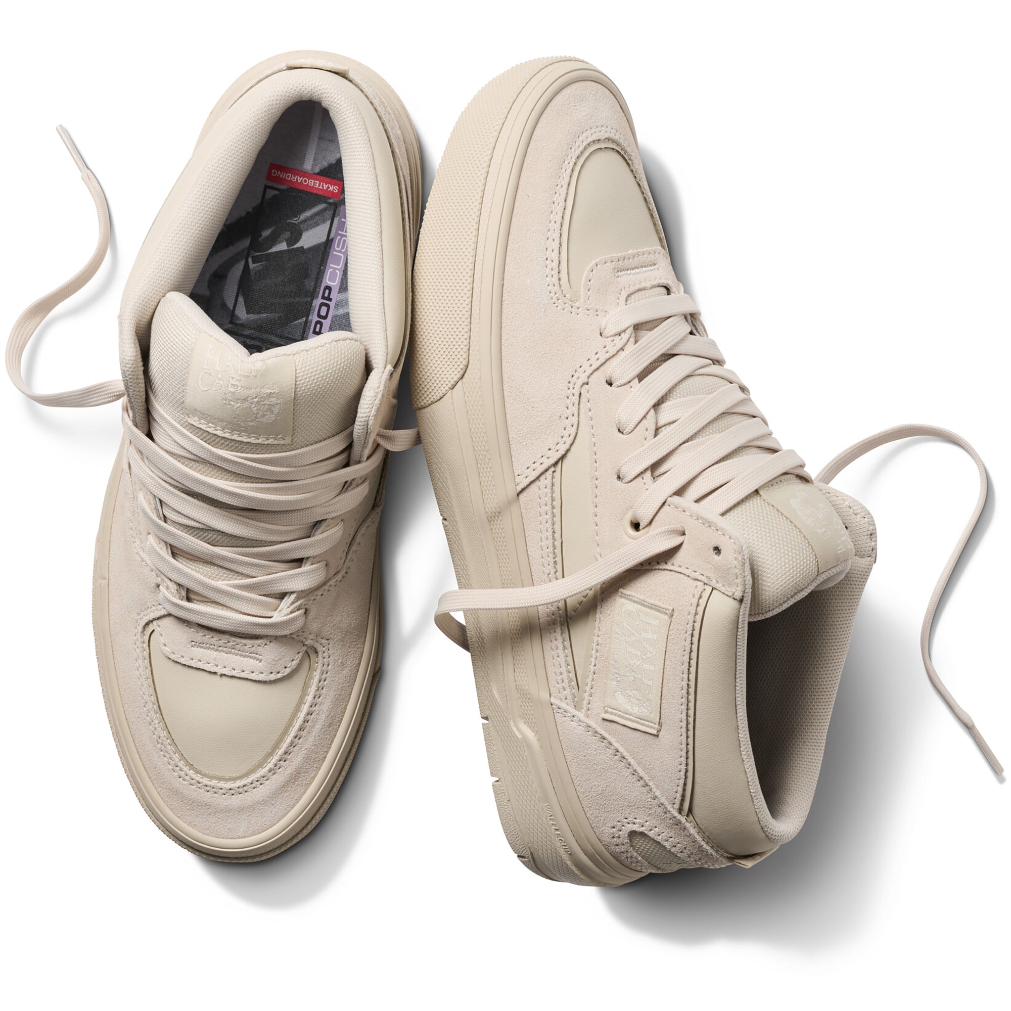 Vans Skate Half Cab Wafflecup Atiba Shoes Oatmeal