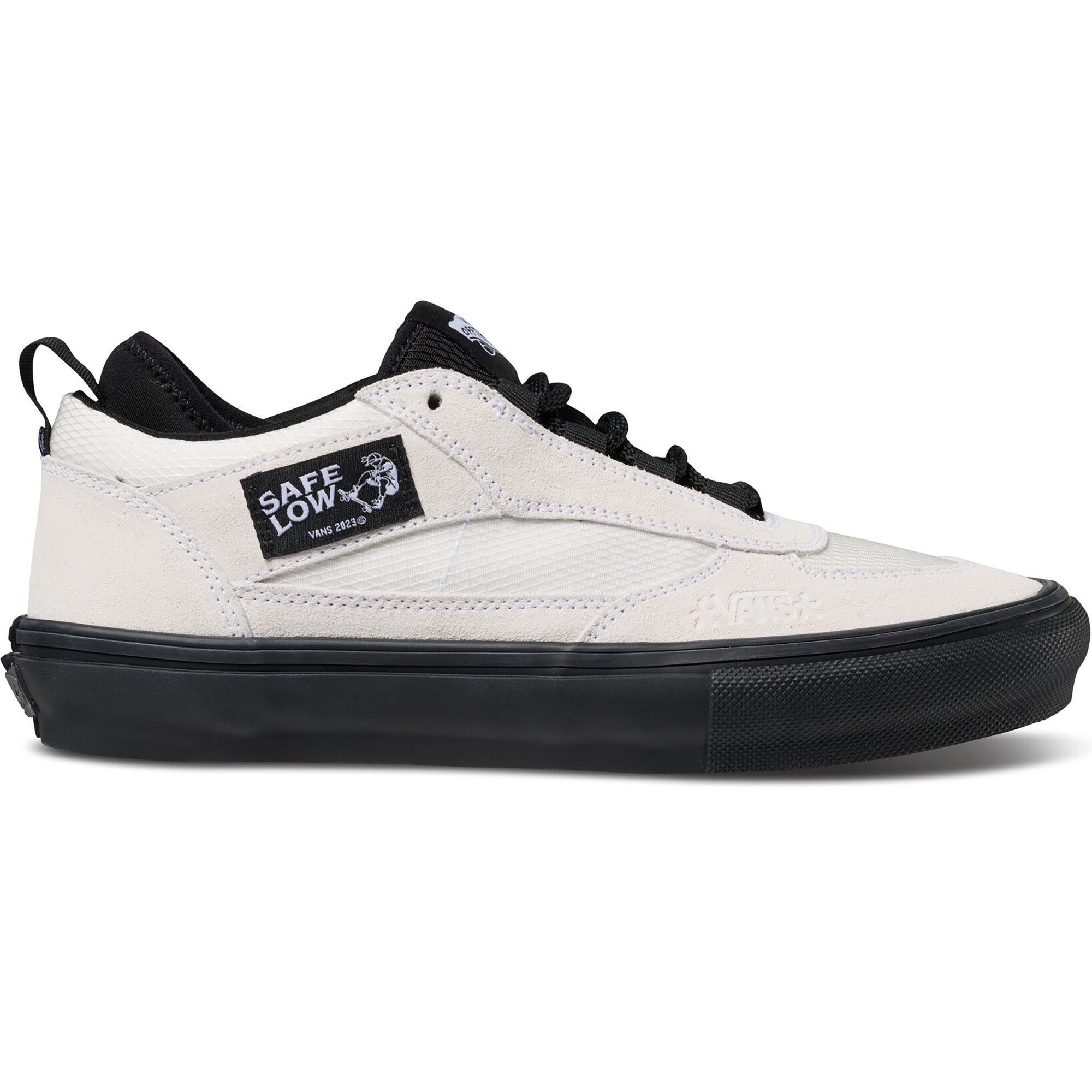 Vans Skate Safe Low Atiba Shoes Bone White/Black