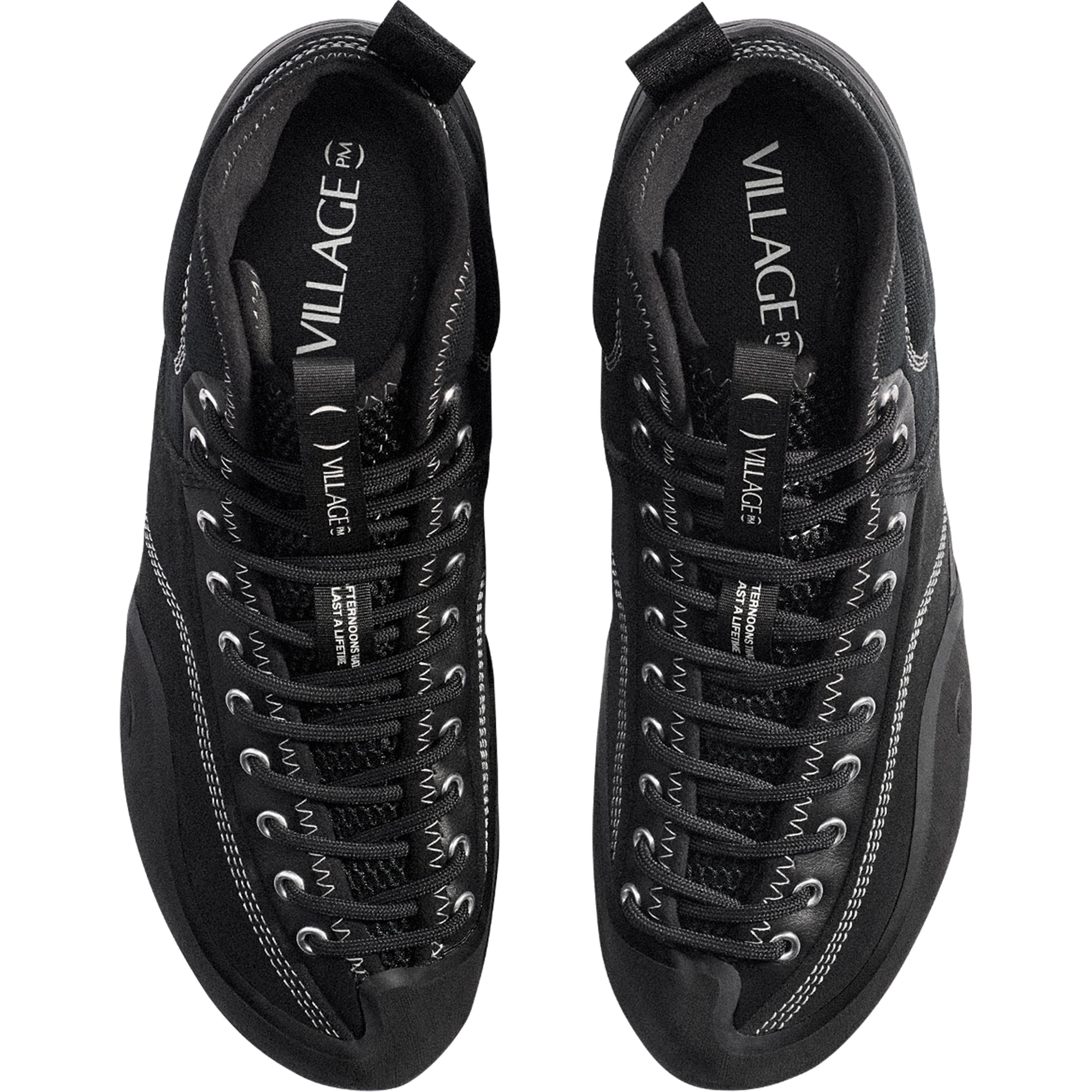 Village PM 1.00PM Mid Shoes Black/Natural Black