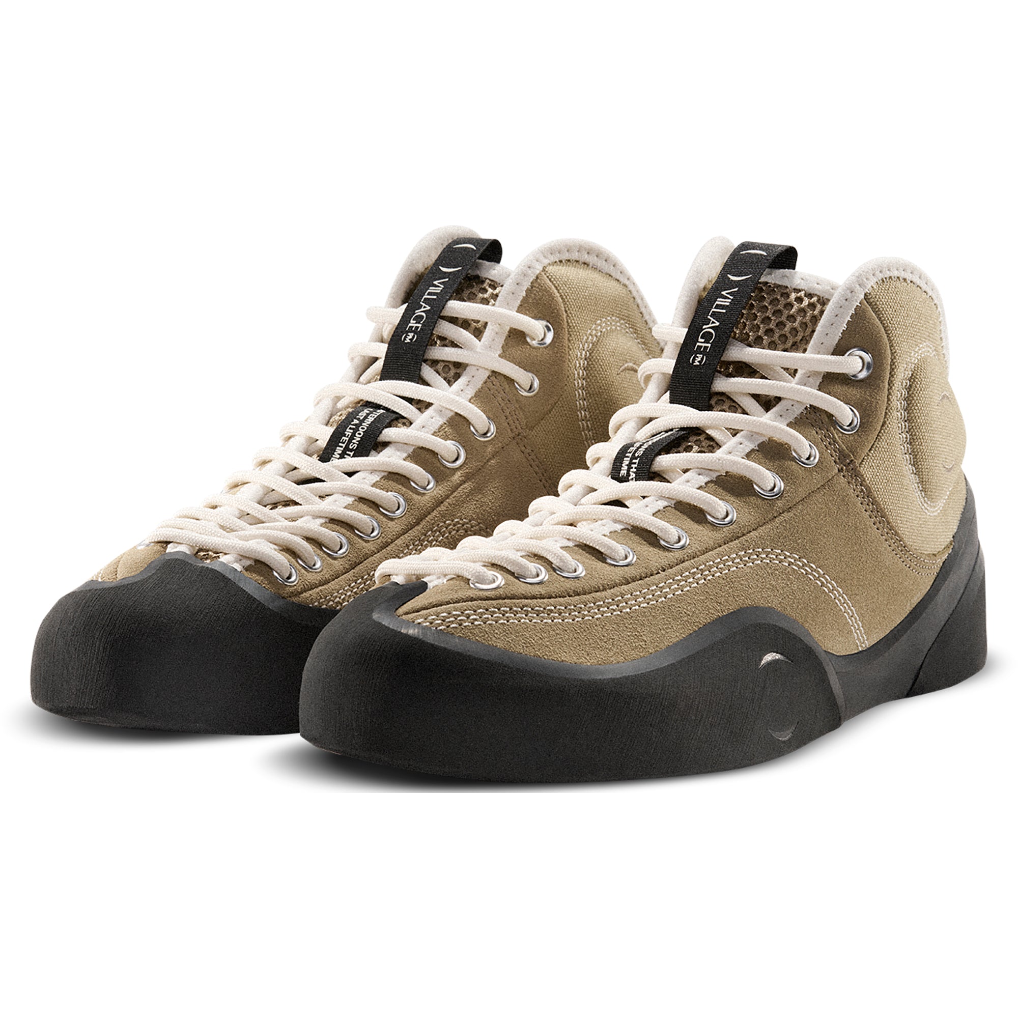Village PM 1.00PM Mid Shoes Sand/Natural Black