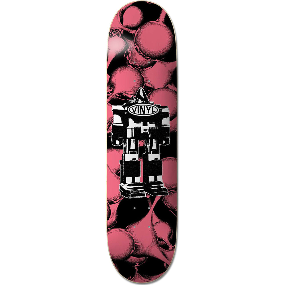 Vinyl Robot Deck Skateboard 8.125"