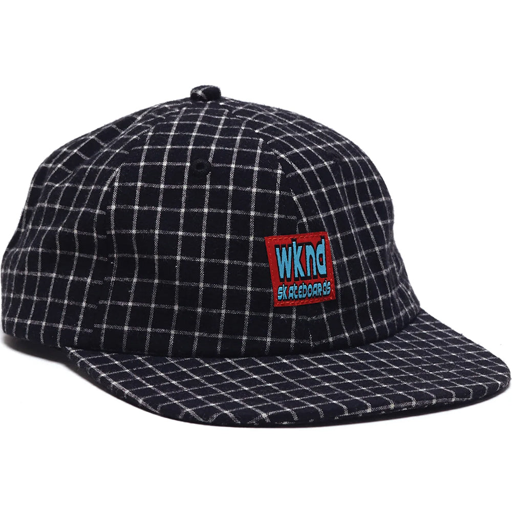 WKND RR Hat Black Check