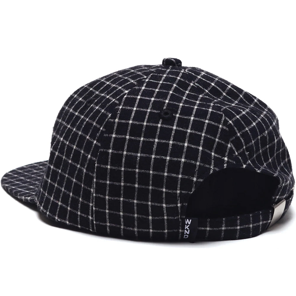 WKND RR Hat Black Check