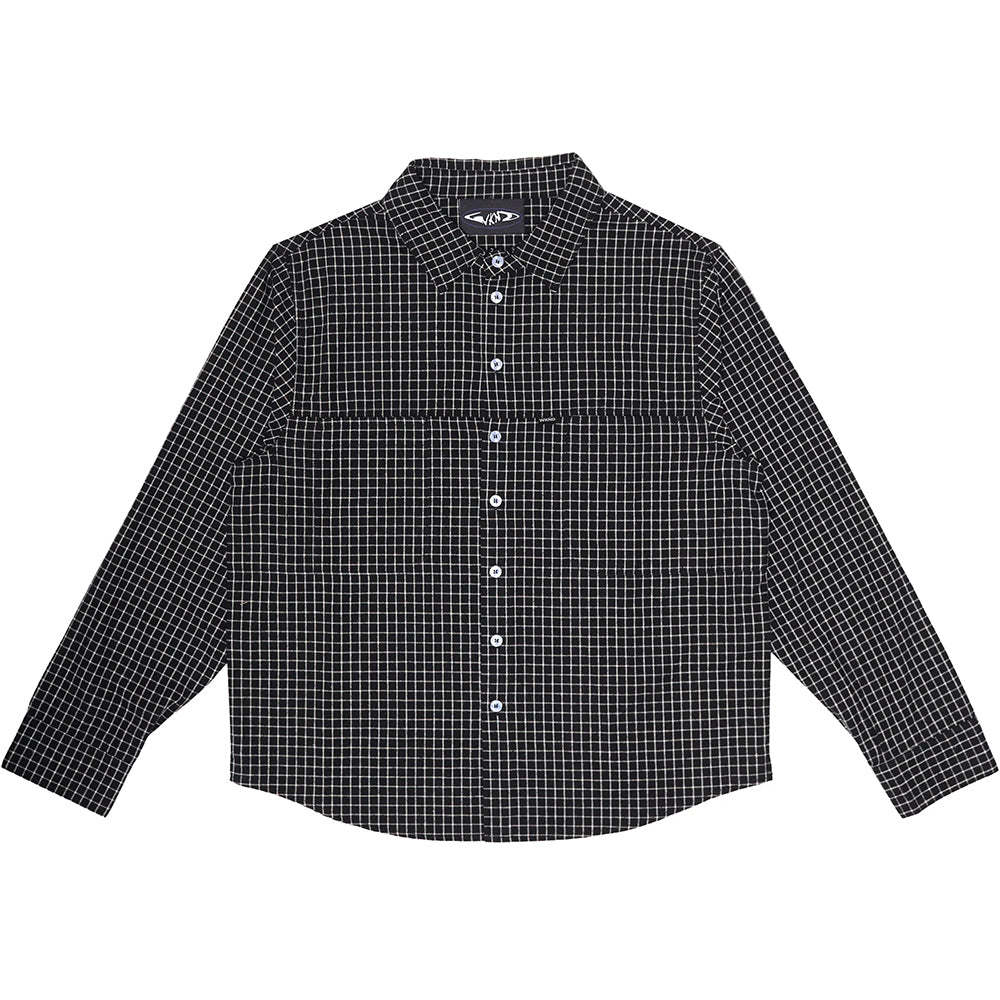 WKND RR Shirt Black Check