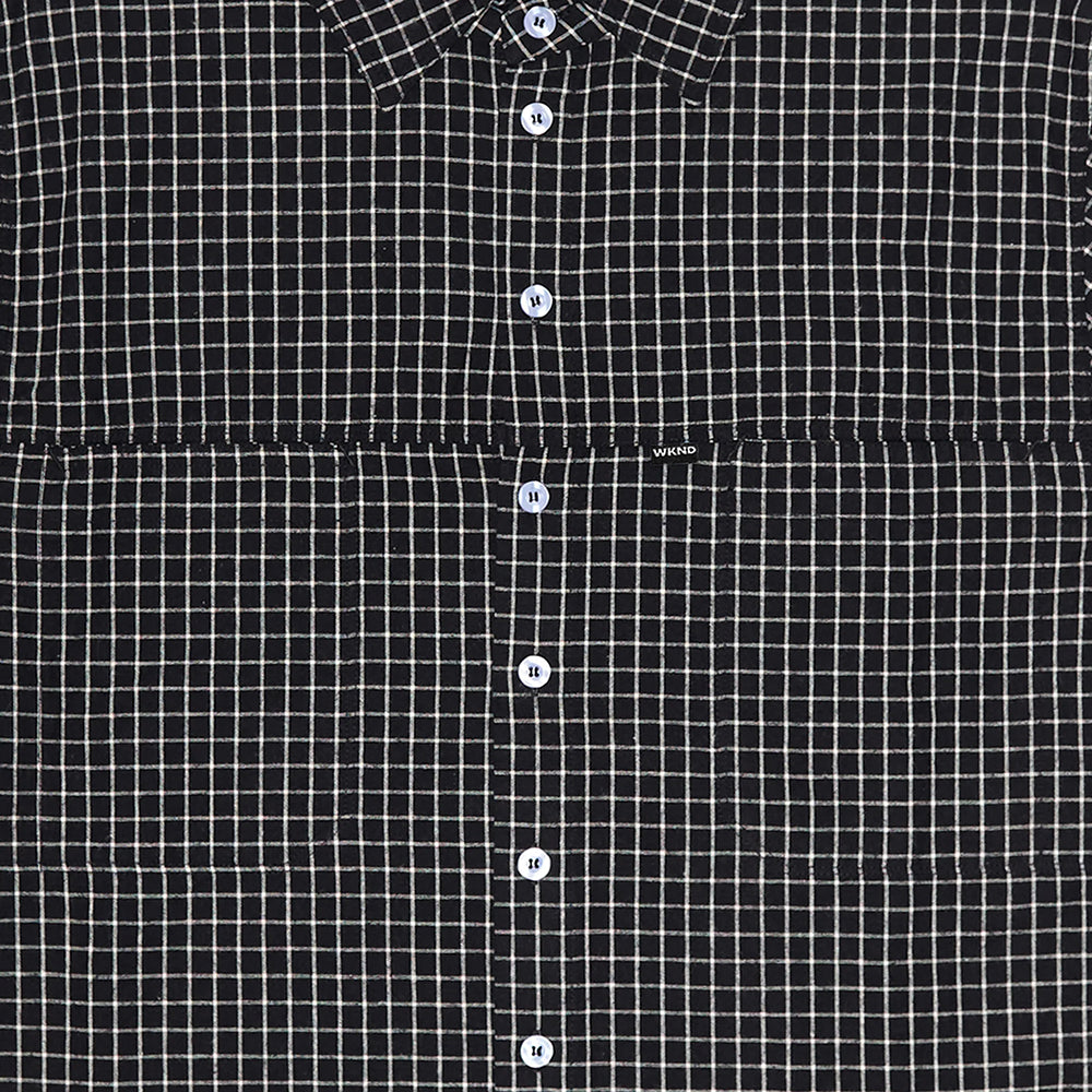 WKND RR Shirt Black Check