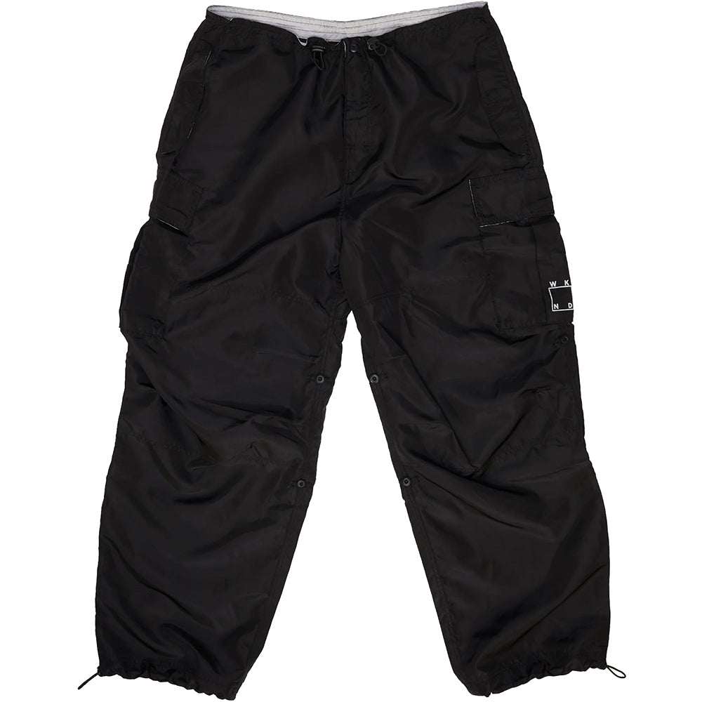 WKND Techie Dirtbags Pant Black Swooshy