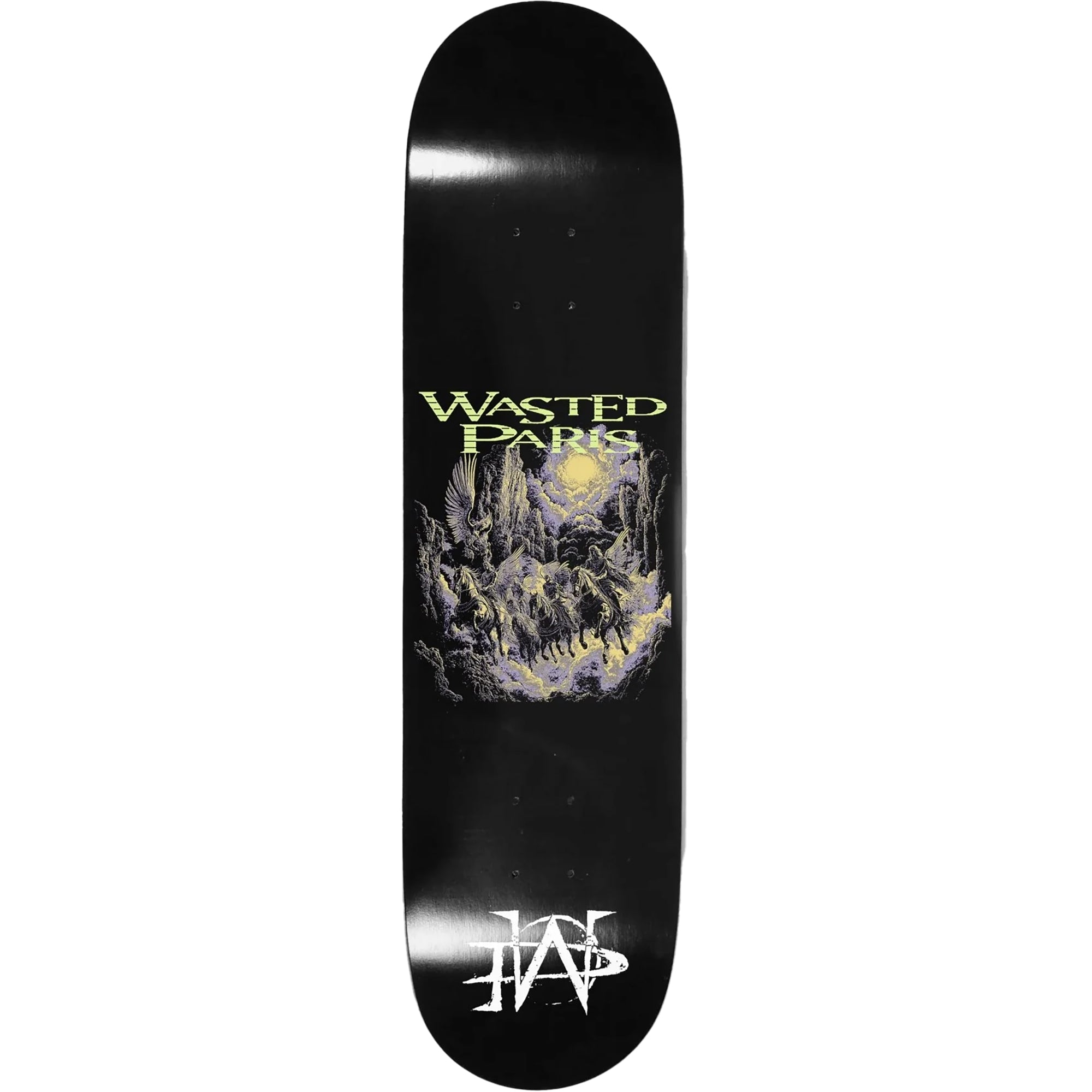 Wasted Paris Angels Gully Skateboard Deck 8.5"
