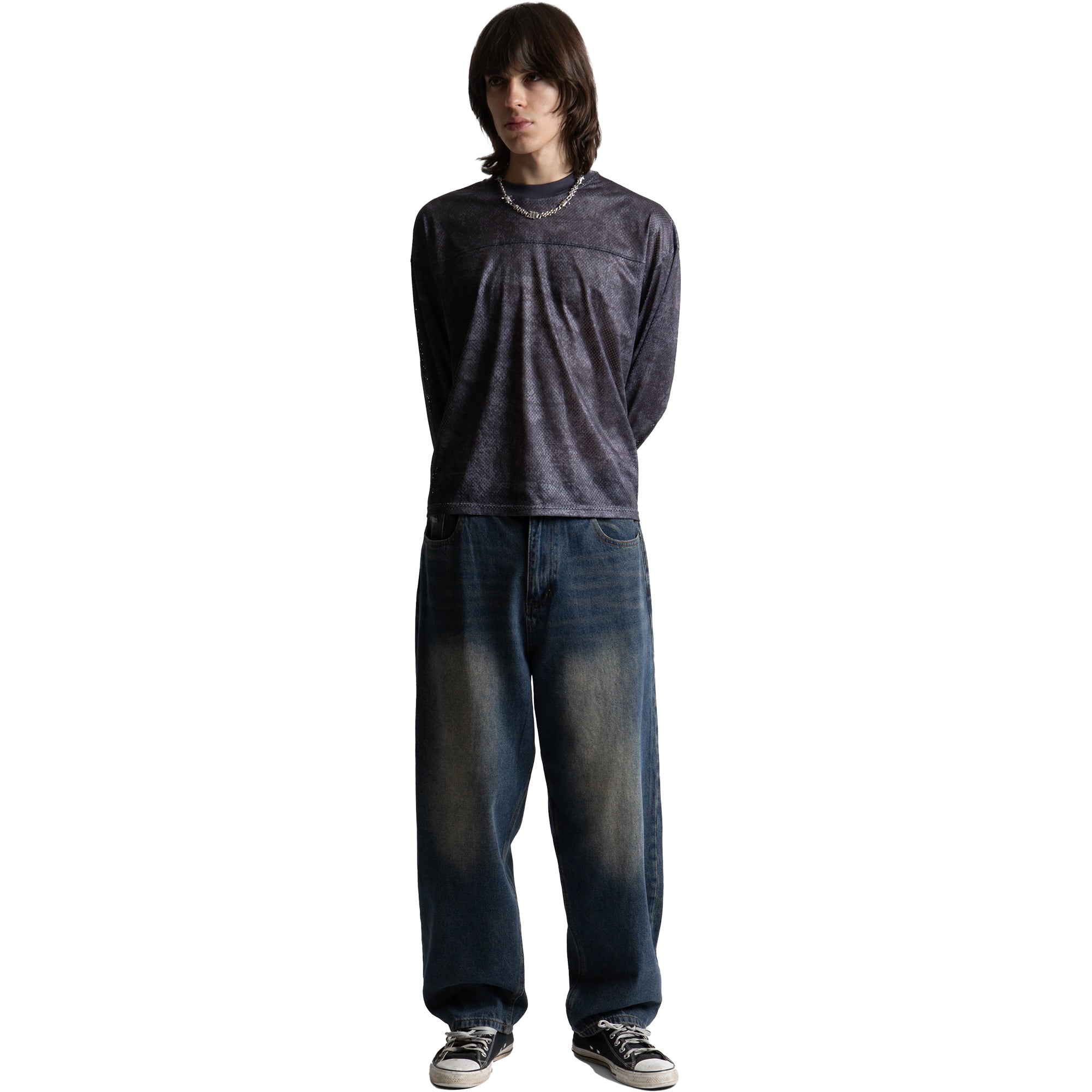 Wasted Paris Signature Casper Pant Faded Blue