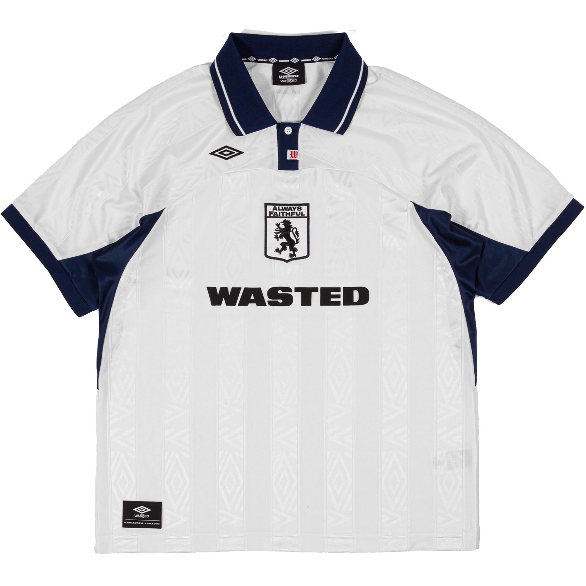 Wasted Paris x Umbro Football Jersey White/Blue