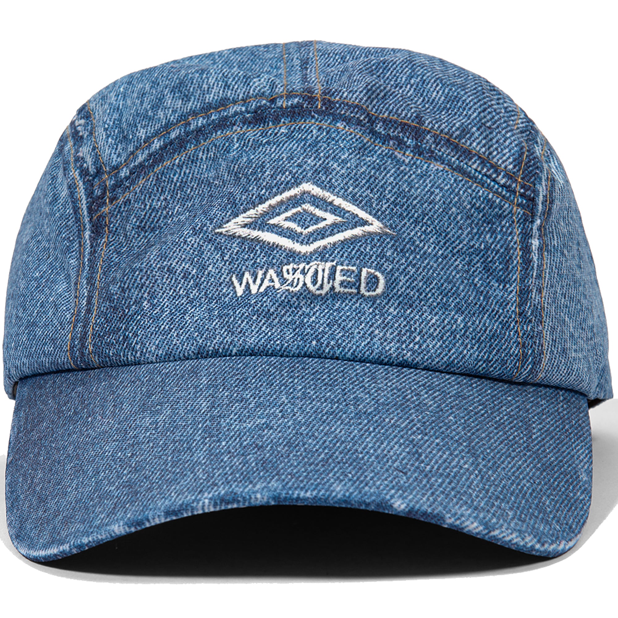 Wasted Paris x Umbro Trompe L'oeil Track Cap Washed Blue