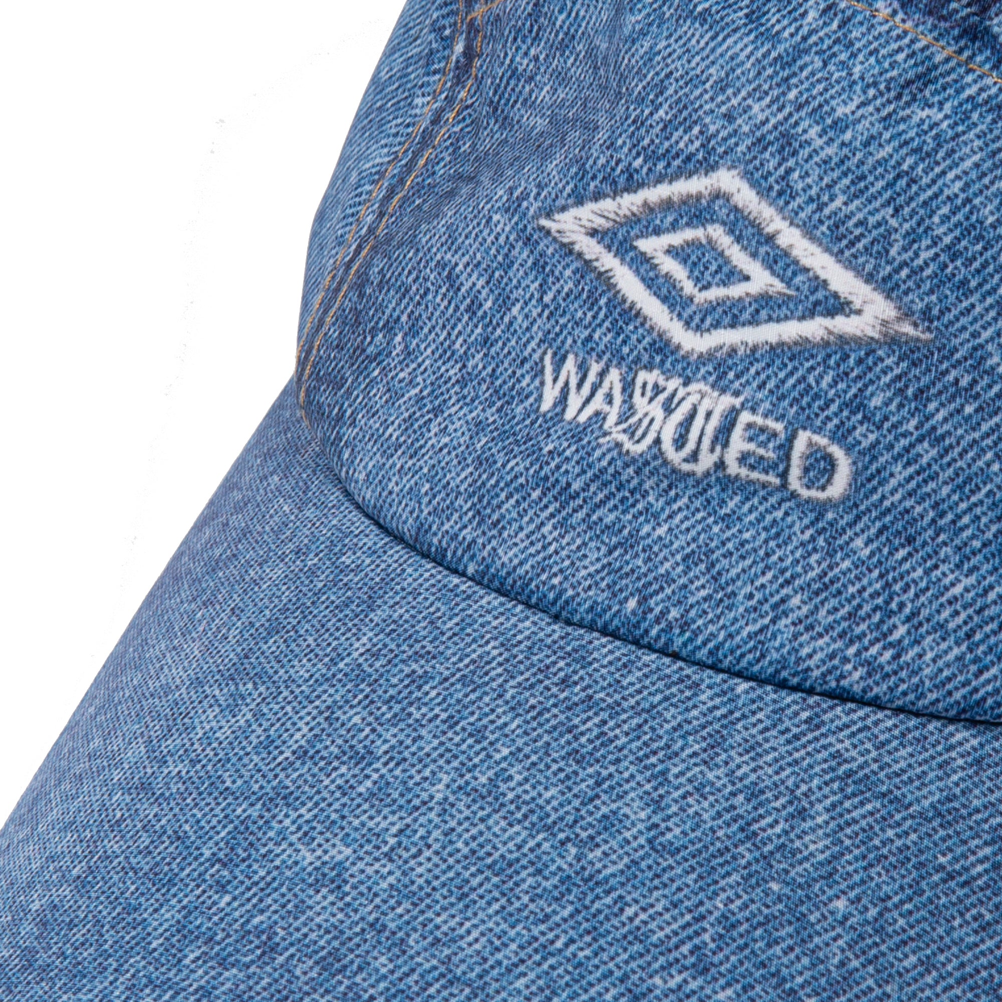 Wasted Paris x Umbro Trompe L'oeil Track Cap Washed Blue