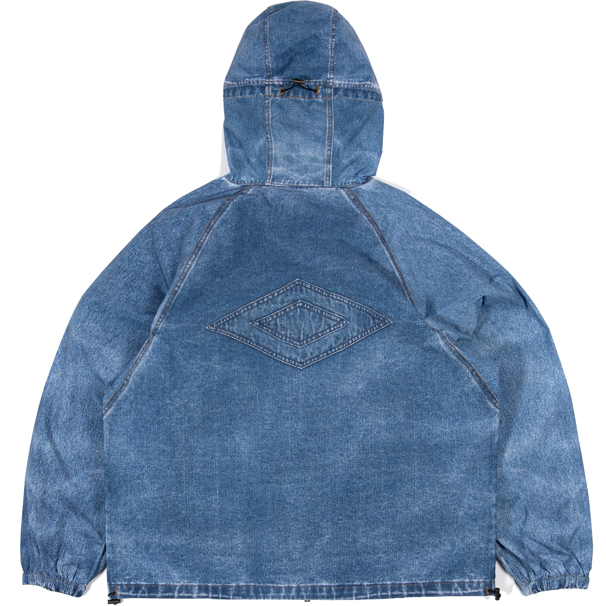 Wasted Paris x Umbro Trompe L'oeil Windbreaker Washed Blue