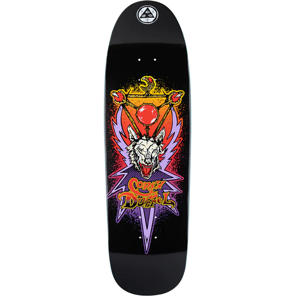Welcome Corey Duffel Guest Board on Blixa Skateboard Deck 9.25"