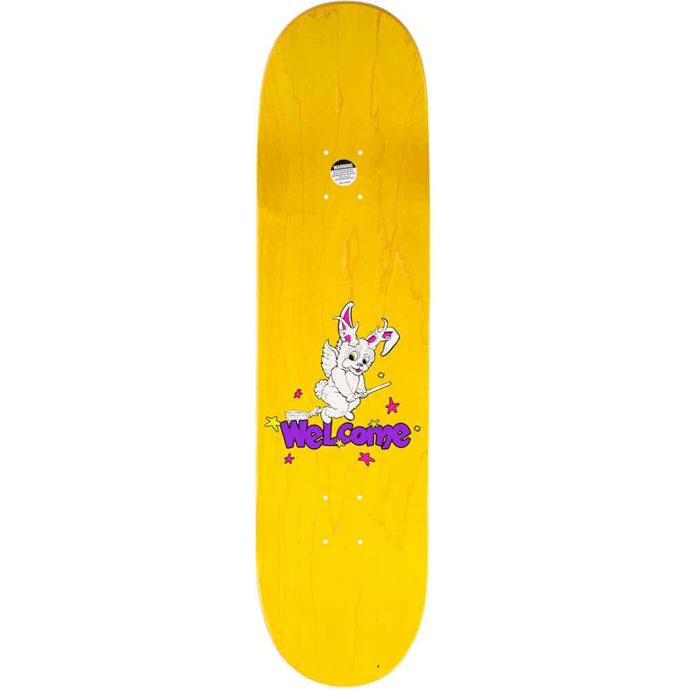 Welcome Nora Vasconcellos Full Moon on Popsicle Black Skateboard Deck 8.25"