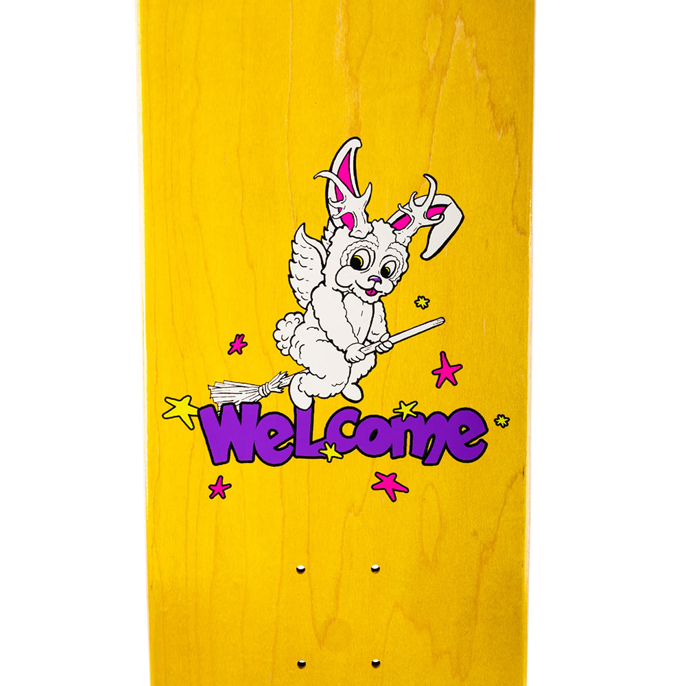 Welcome Nora Vasconcellos Full Moon on Popsicle Black Skateboard Deck 8.25"
