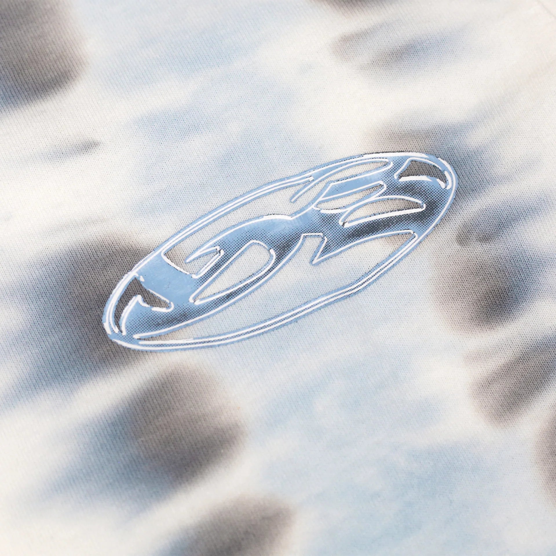 Yardsale Flower Tie Dye T-Shirt White