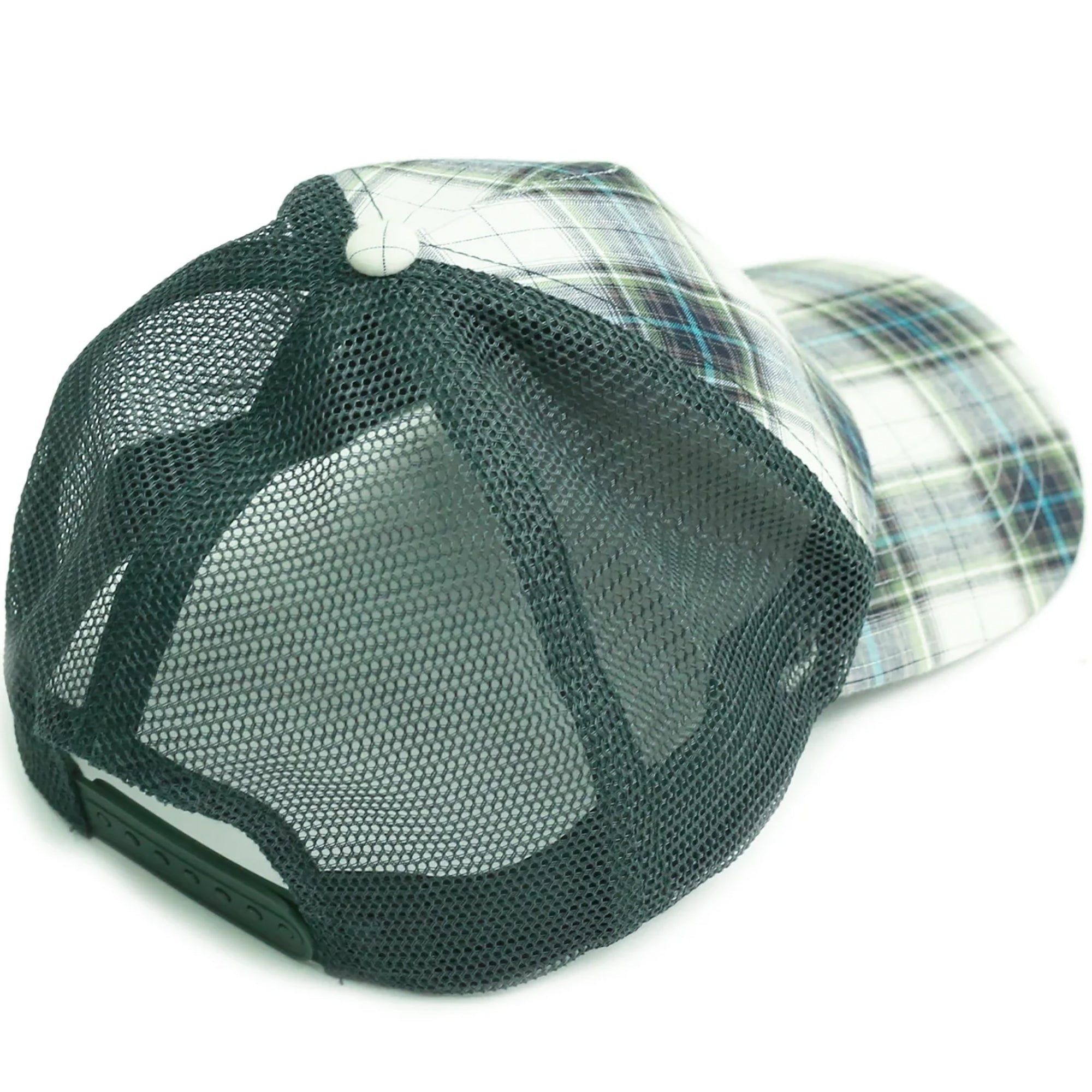 Yardsale Phantasy Plaid Cap Green