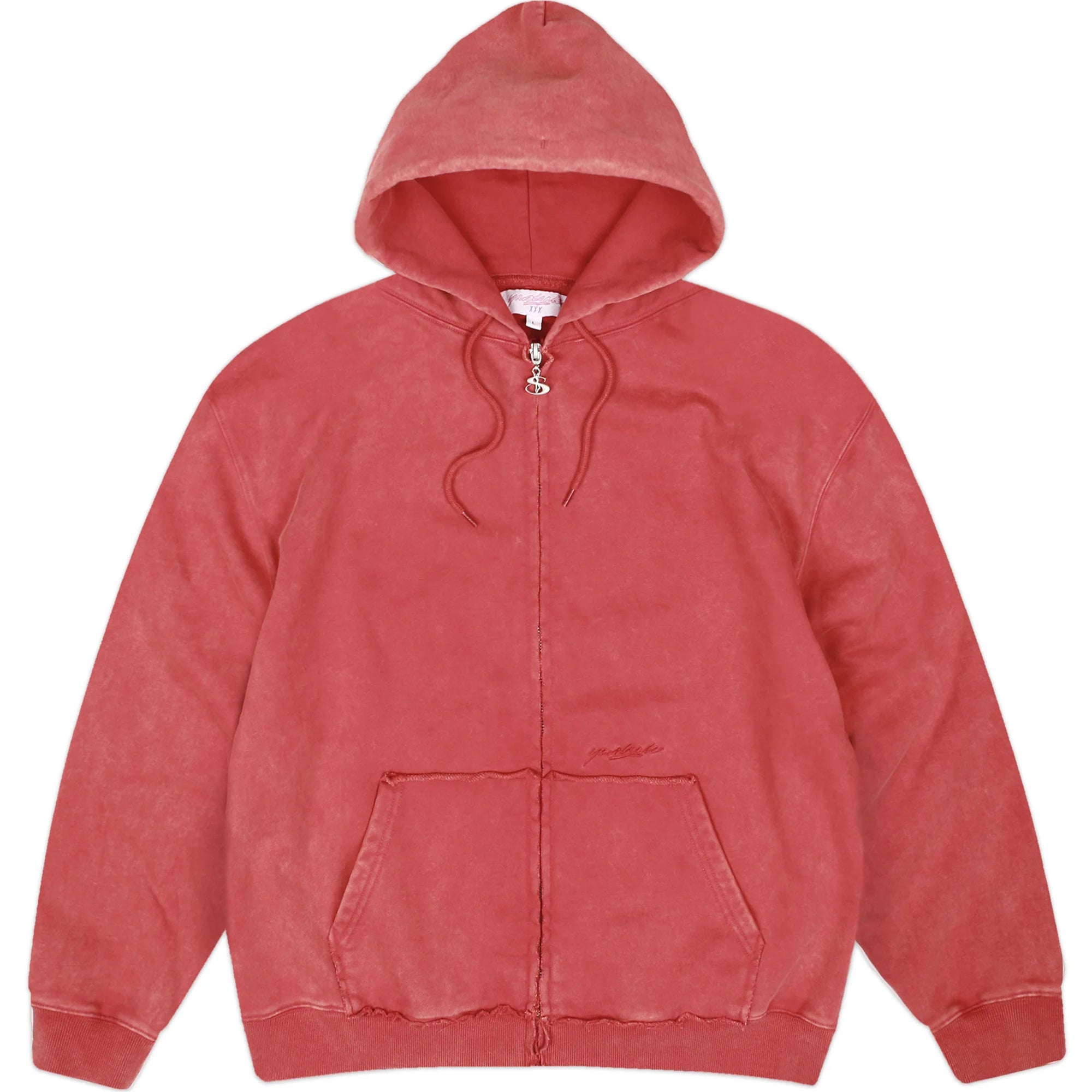 Yardsale Raw Edge Hood Red
