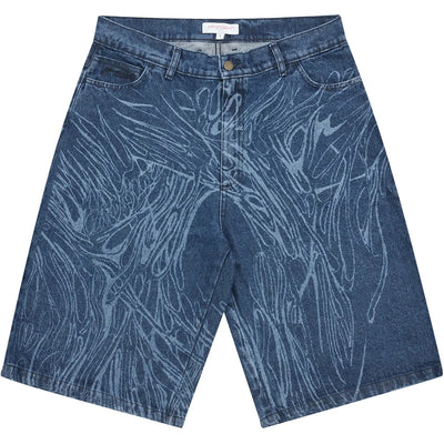 Yardsale Ripper Shorts Denim