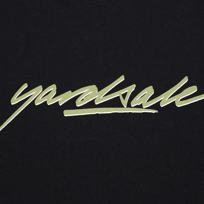 Yardsale Script T Shirt Black