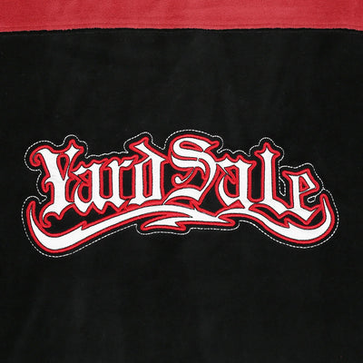 Yardsale Sierra Velour T Shirt Black/Red