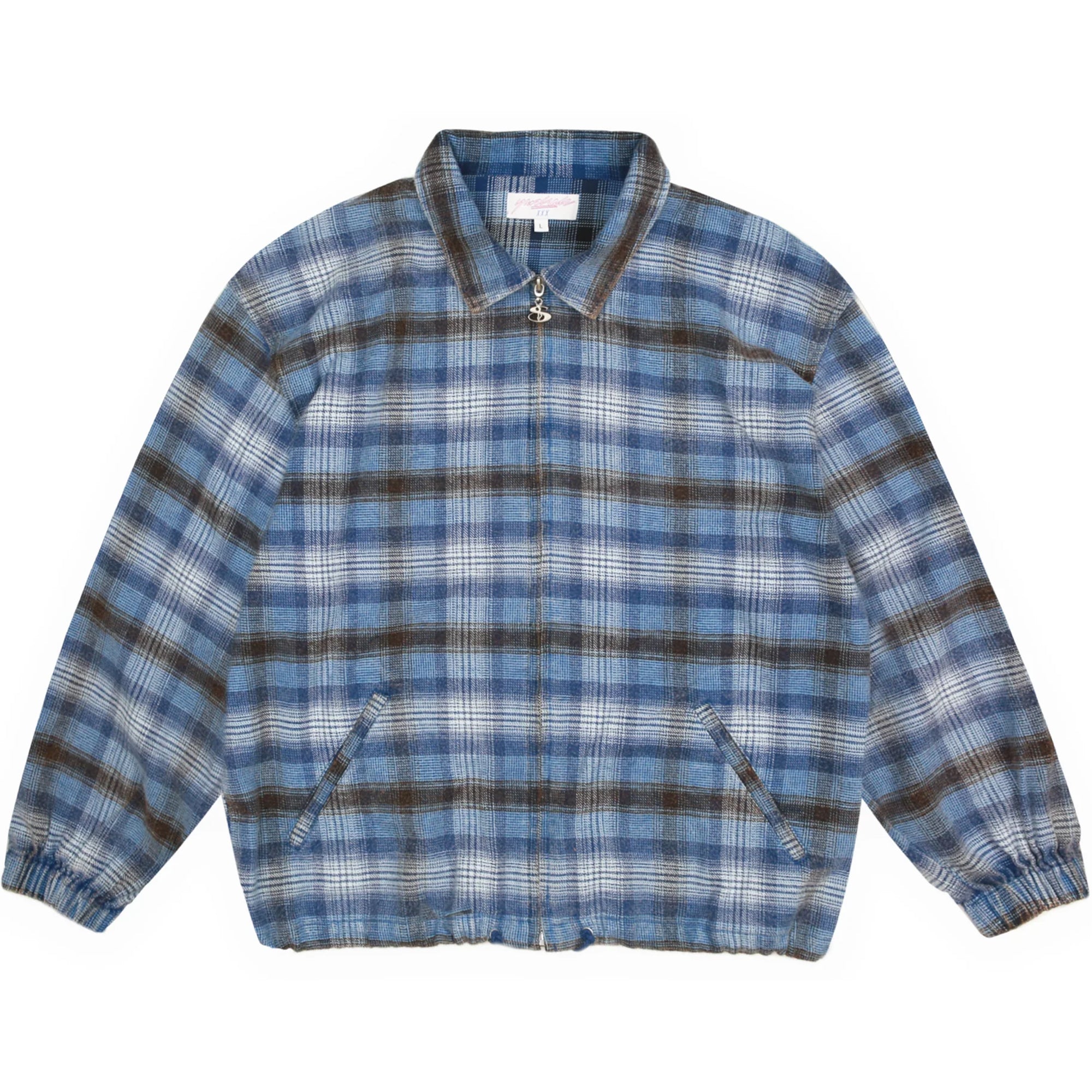 Yardsale Tartan Fullzip Blue