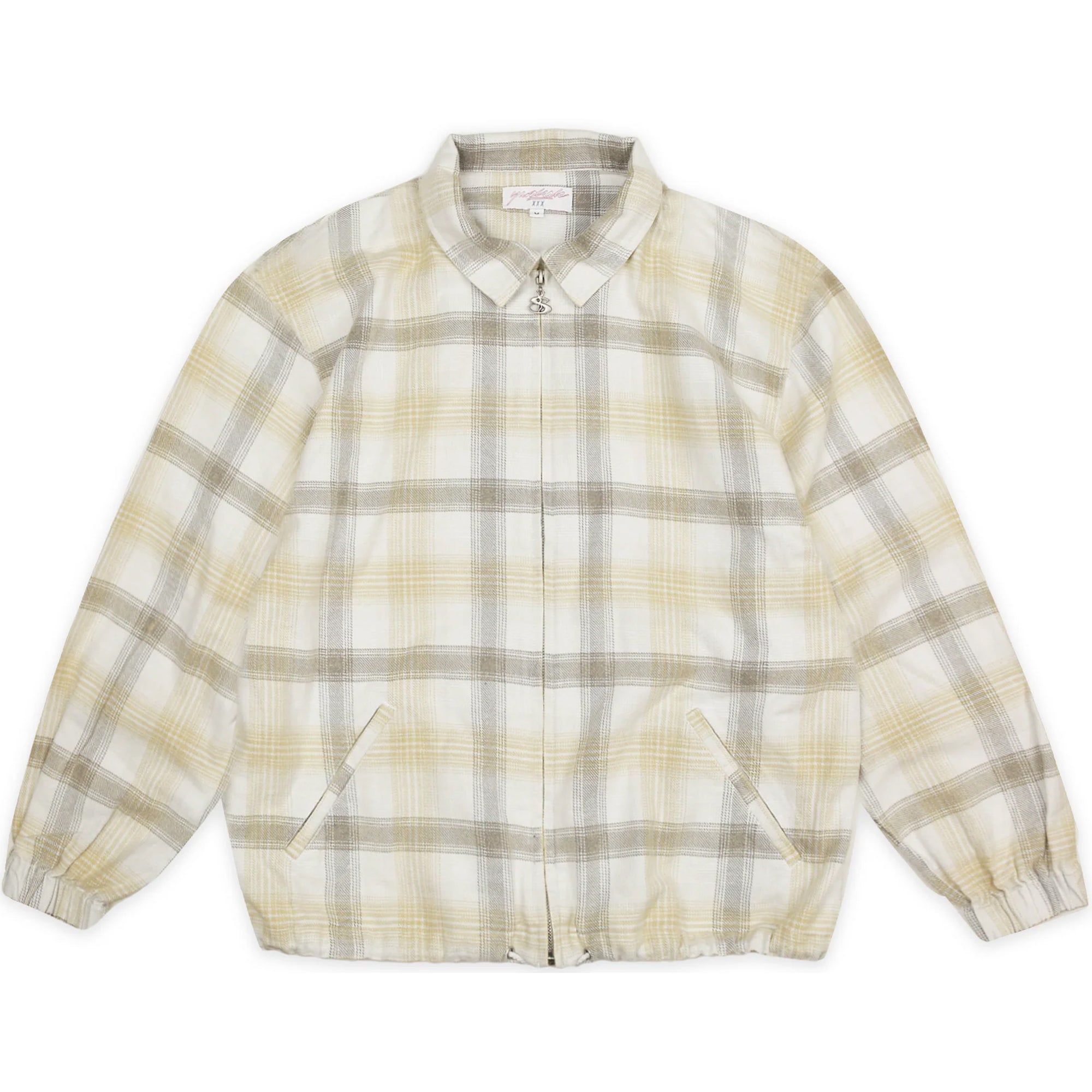 Yardsale Tartan Fullzip Sand