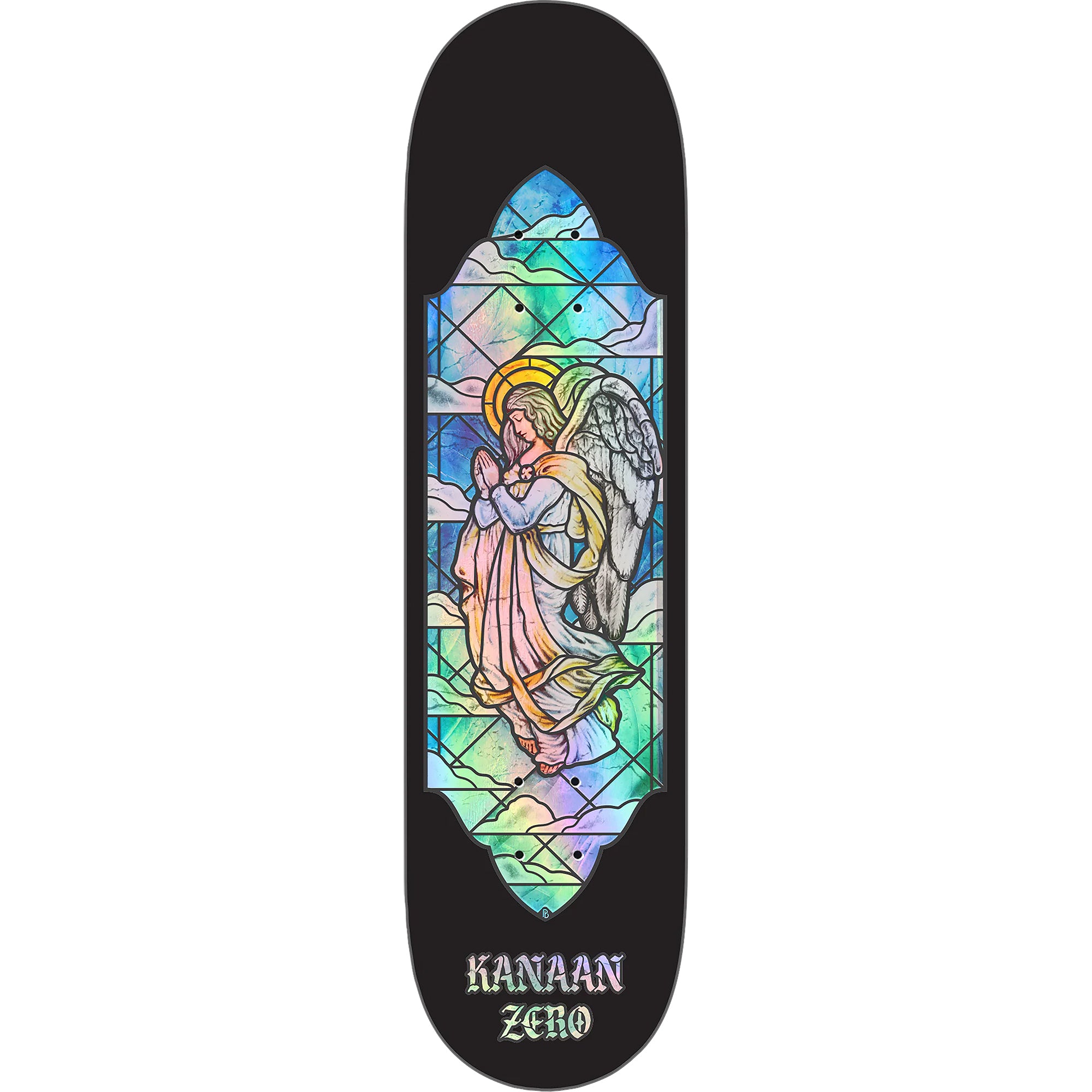 Zero Kanaan Dern Stained Glass Skateboard Deck 8.375"