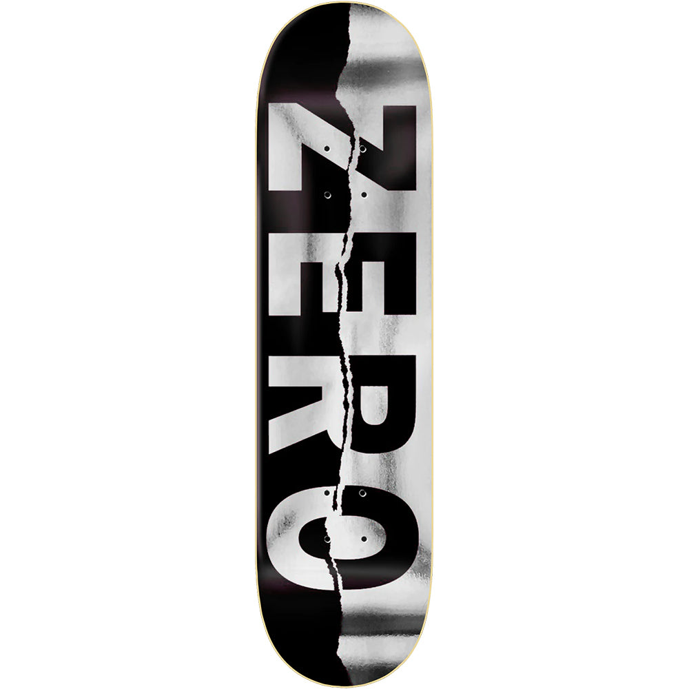 Zero Ripped Army Black/Foil Skateboard Deck 8"