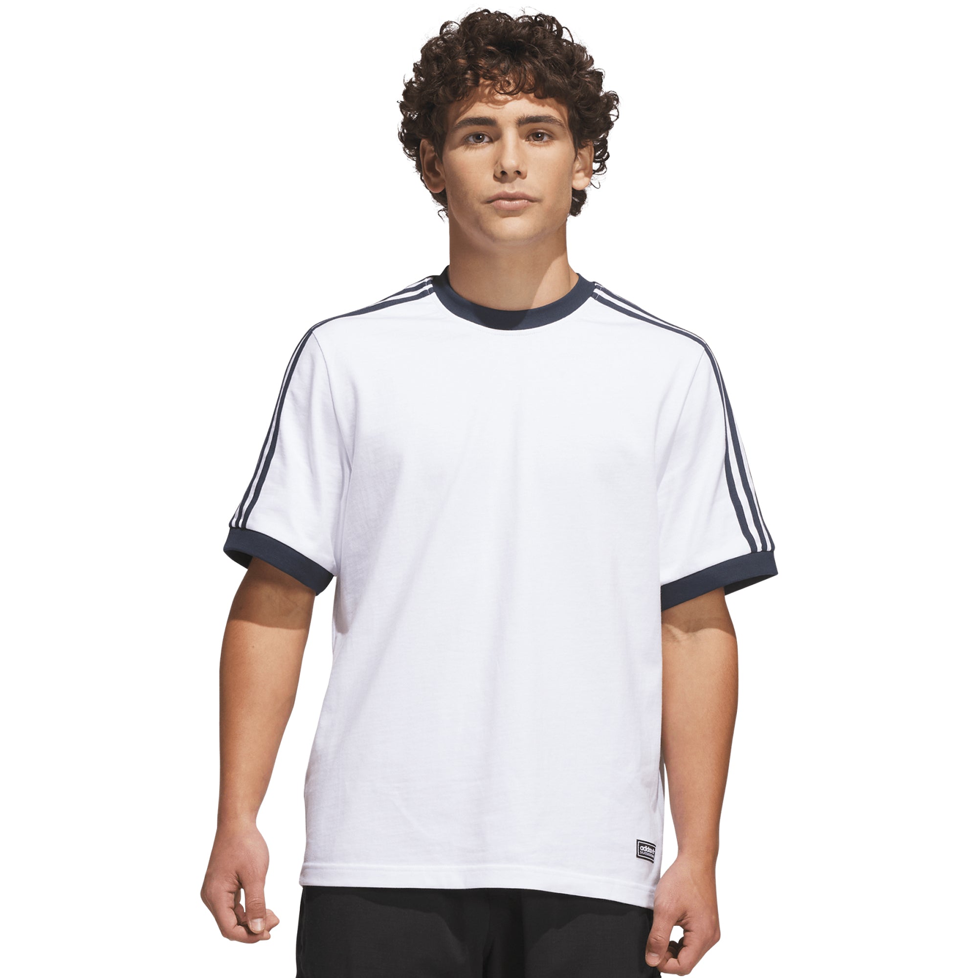 adidas FSBS Ringer Tee White/Aurora Ink