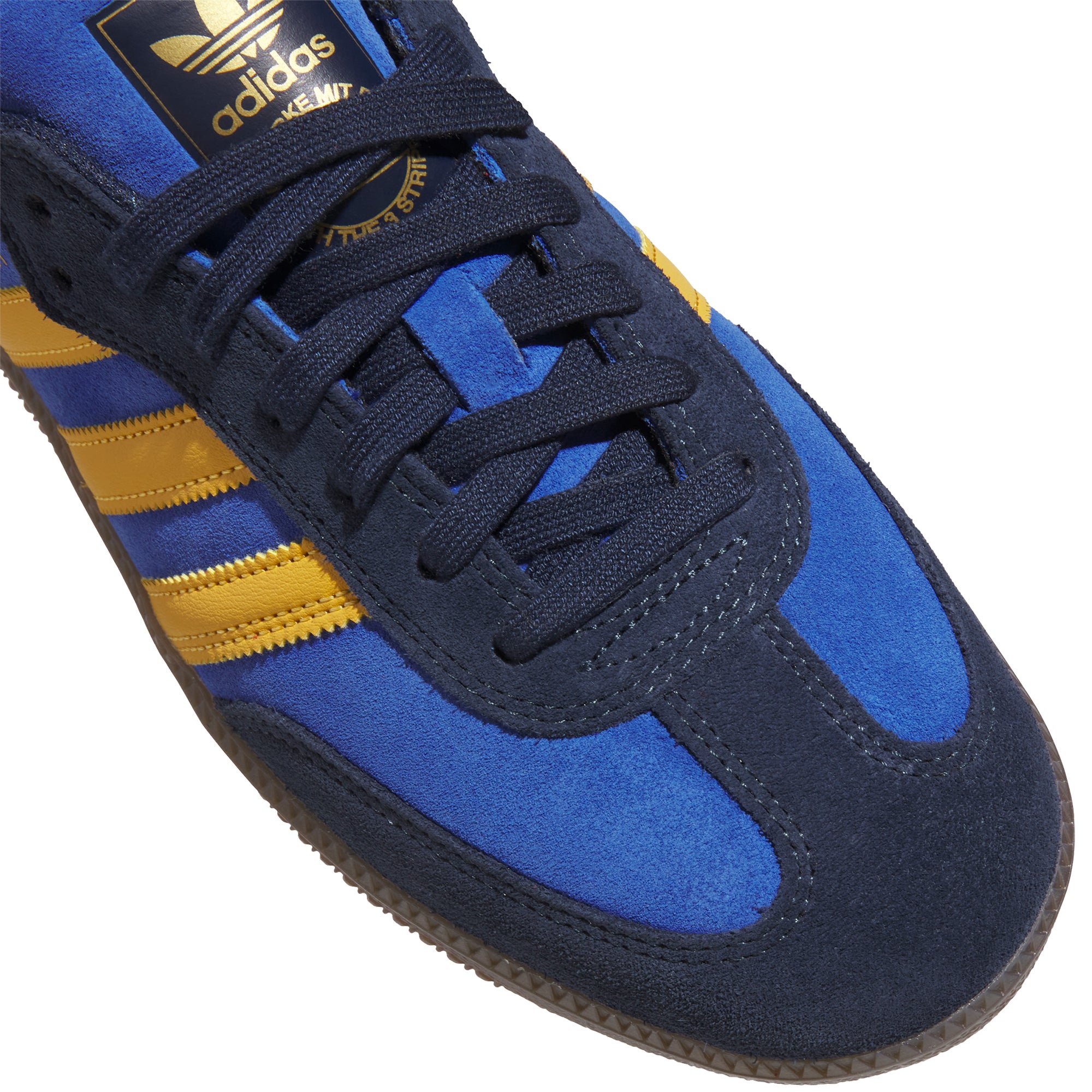 Adidas Samba ADV Shoes Collegiate Navy/Preloved Yellow/Team Royal Blue
