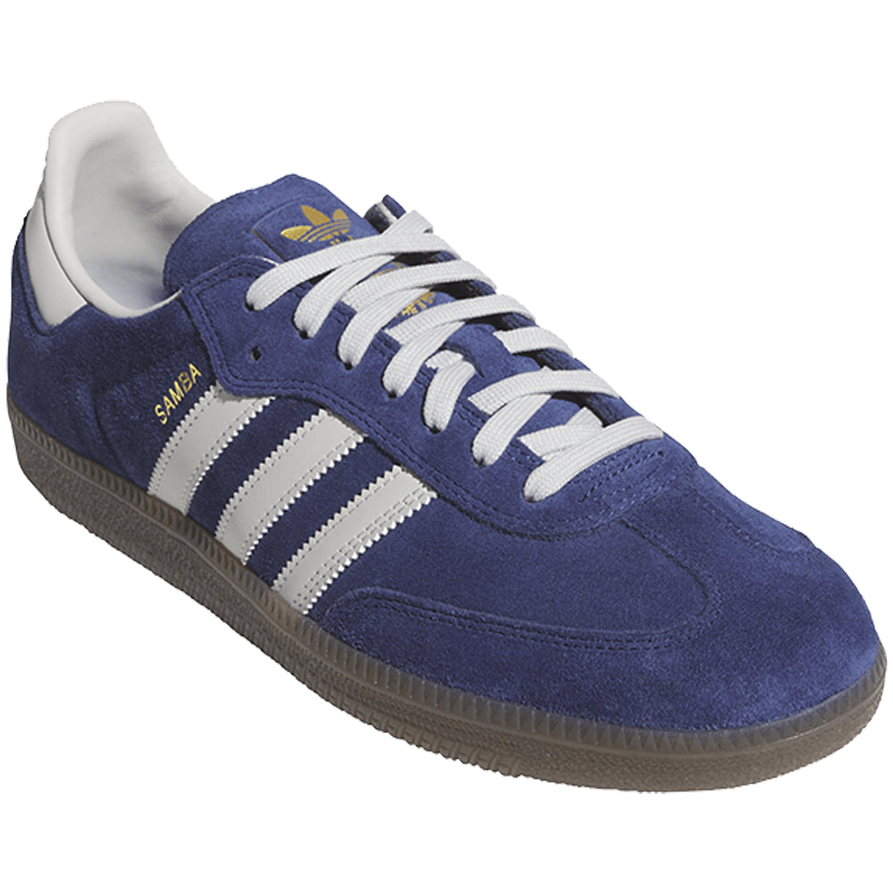 Adidas Samba ADV Shoes Dark Blue/Grey One/Gum 5