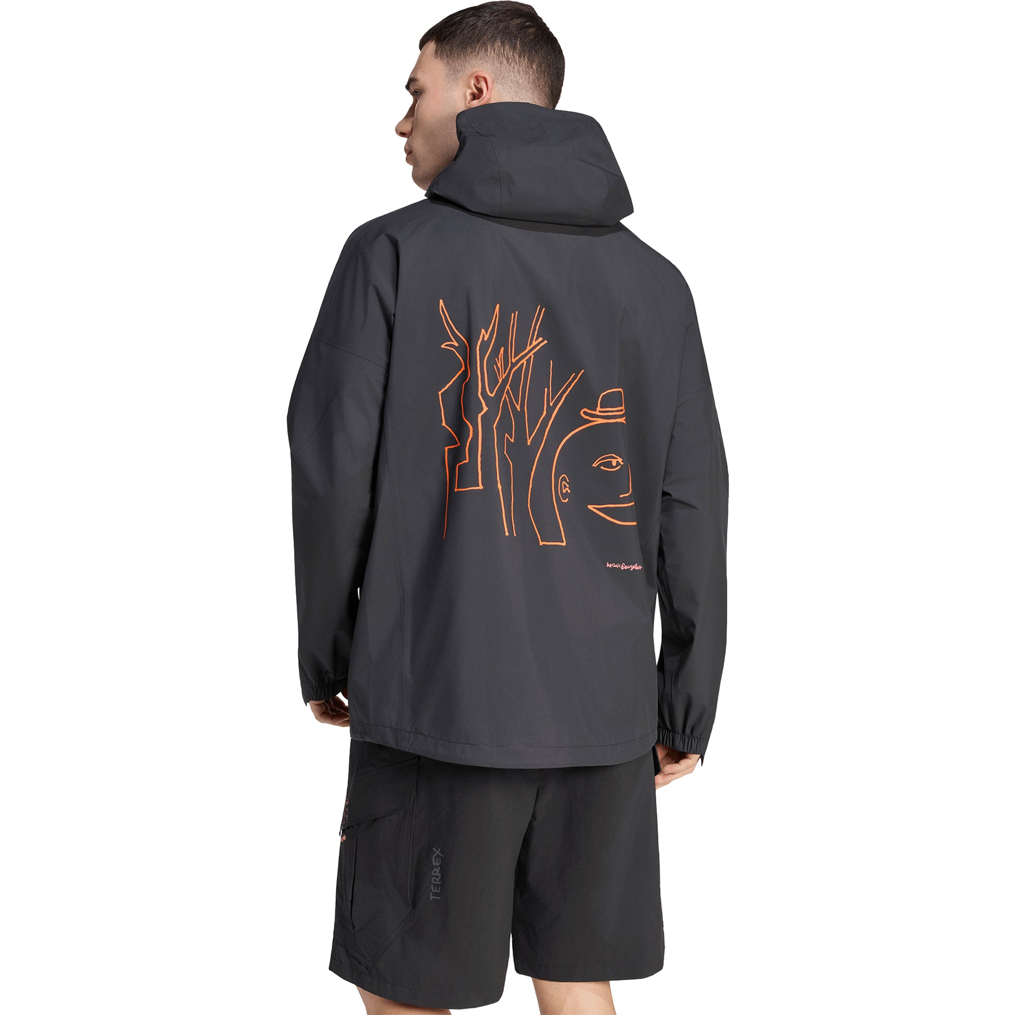 ʚ̴̶̷᷄＿ʚ̴̷̷᷅ Adidas Terrex Shmoo Xploric 2.5 Layer Climaproof Anorak Black