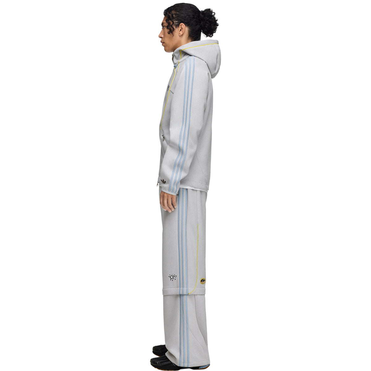 Adidas X Always Do What You Should Do Spacer Teamgeist Full Zip Hoodie Grey/Light Solid Grey