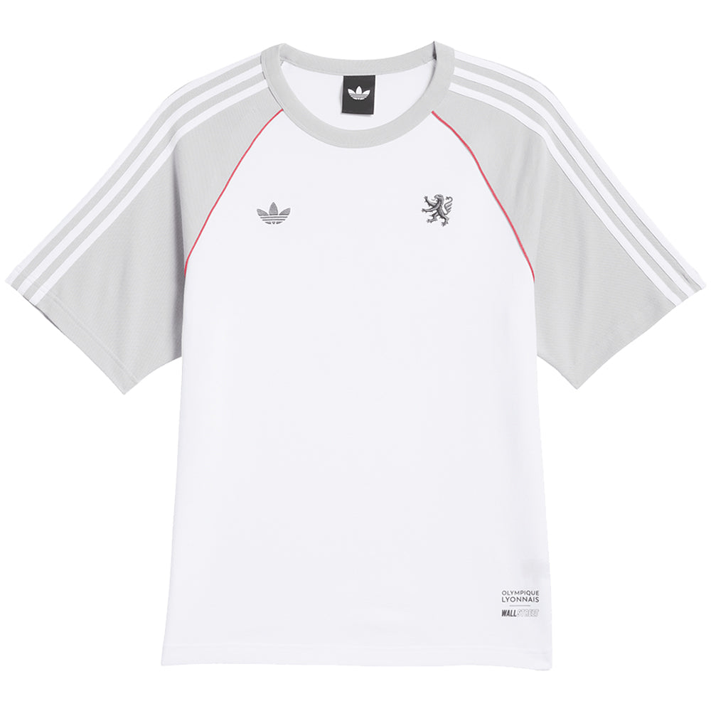 adidas Wall Steet x Olympique Lyonnais Jersey White/Light Solid Grey/Active Pink