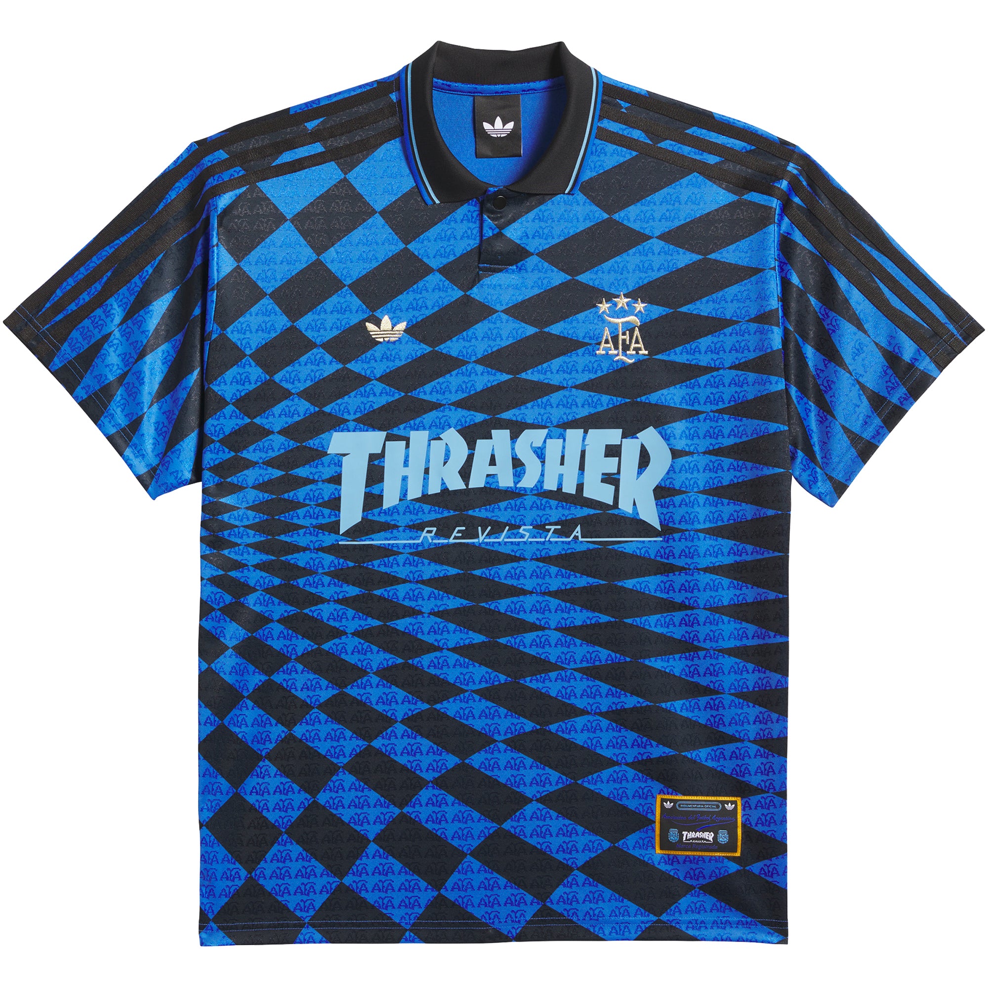 adidas x Thrasher X AFA Jersey Black/Blue